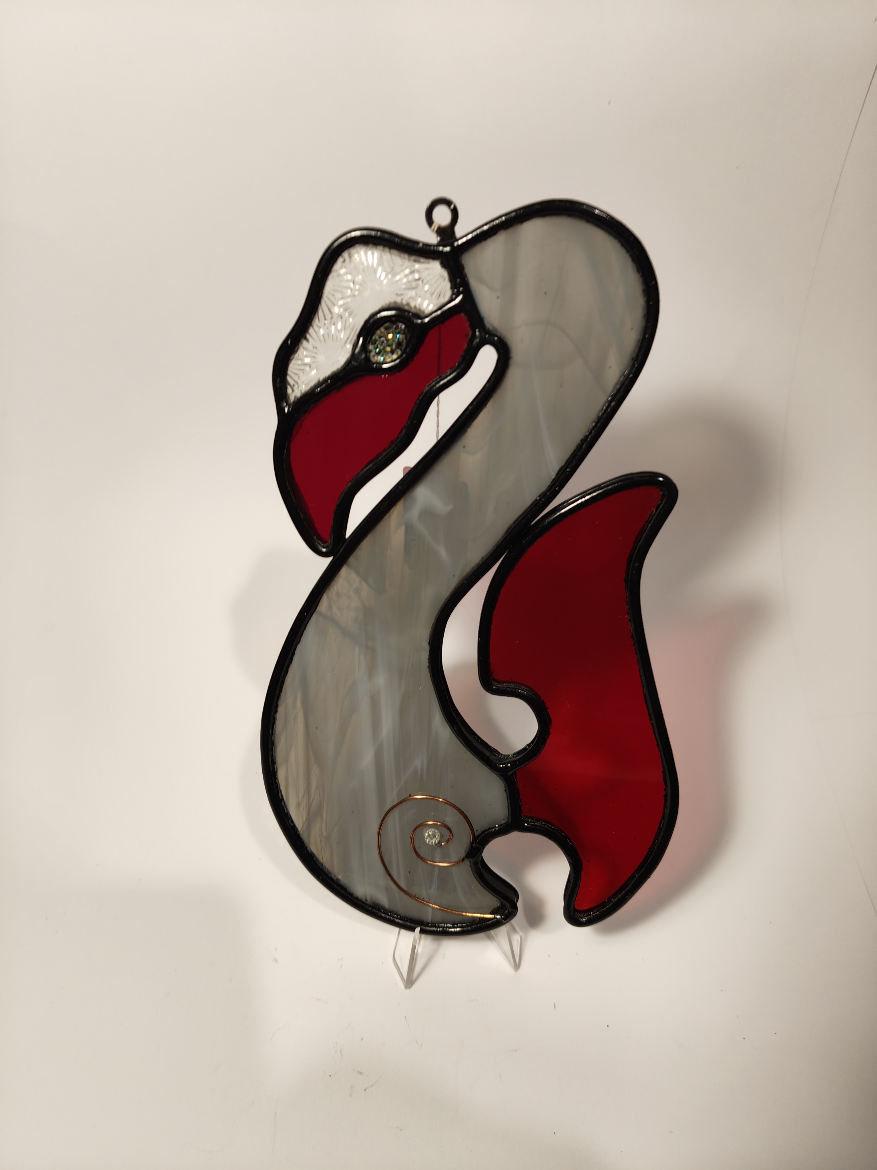 Stained Glass NZ  Manaia Sun catcher 