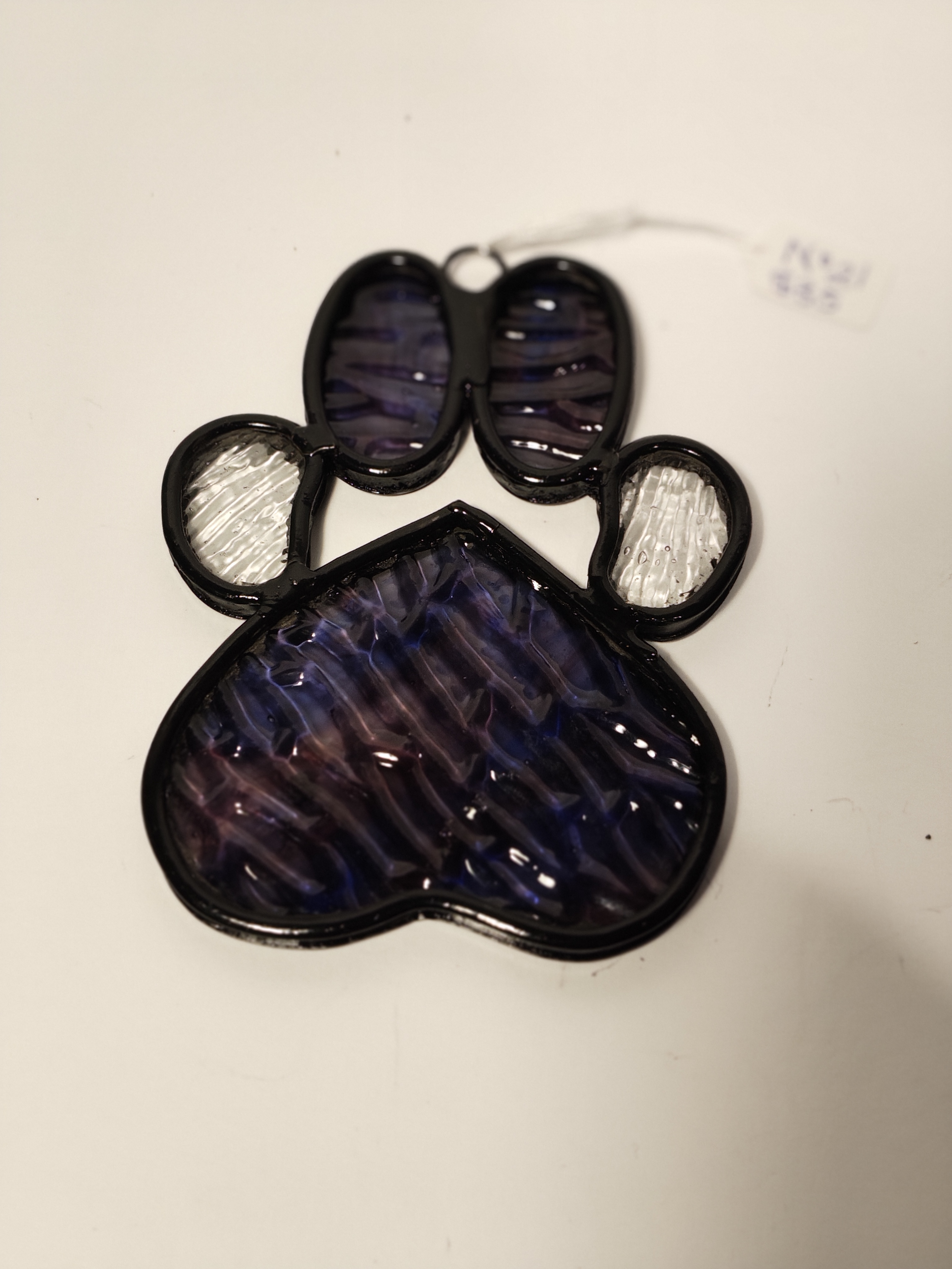 Stained Glass Big paws SunCatcher 