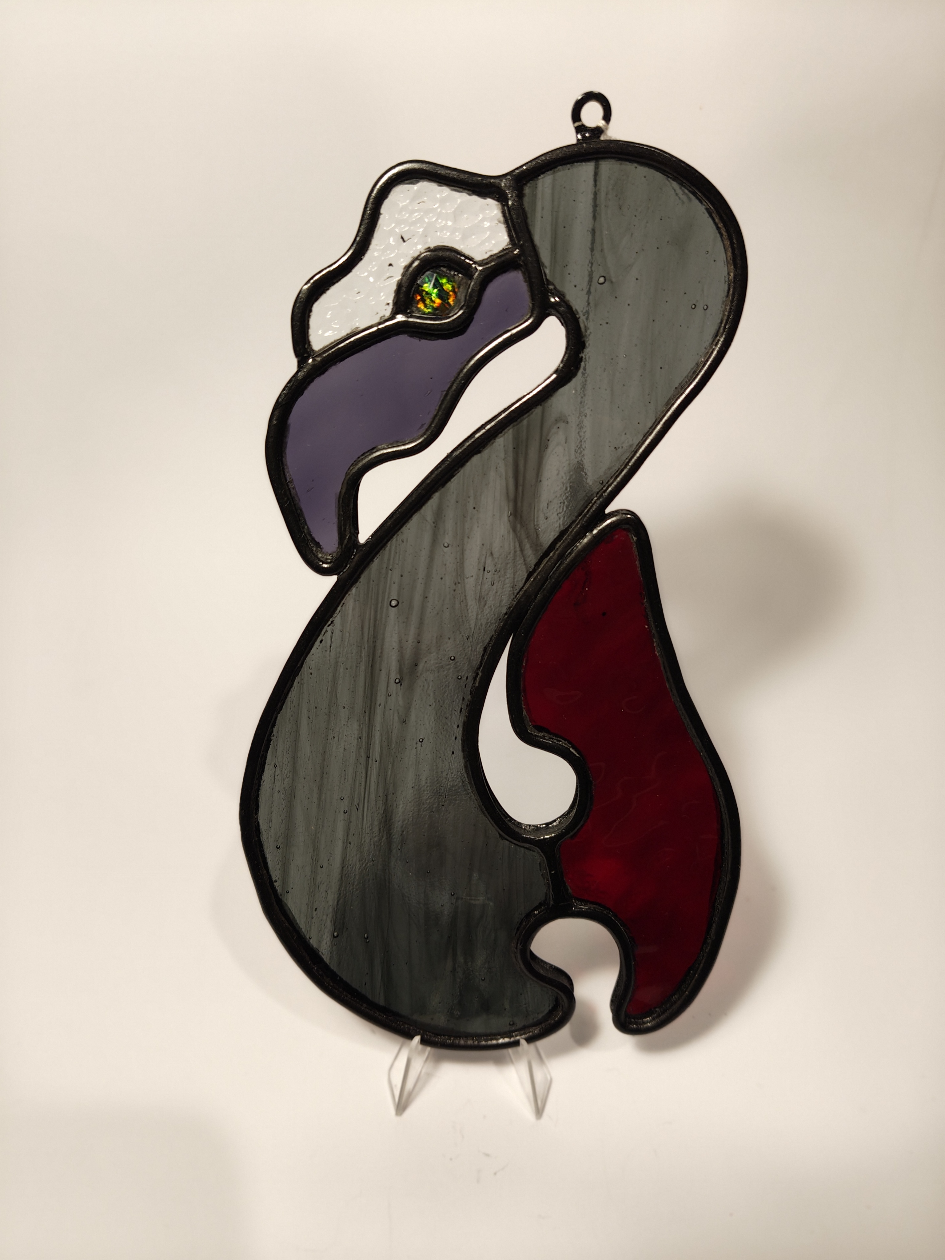 Stained Glass NZ  Manaia Sun catcher 