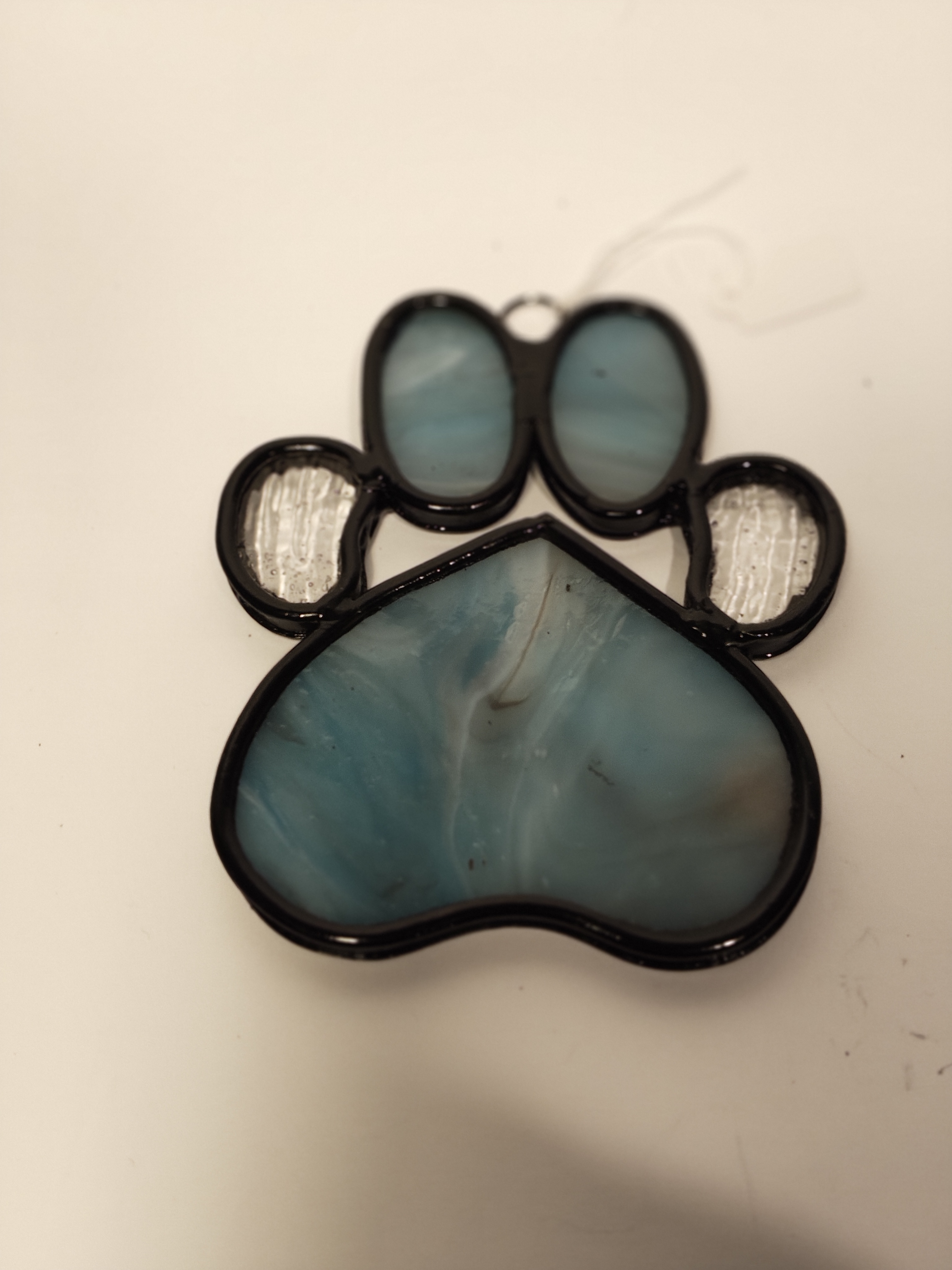 Stained Glass Big paws SunCatcher 