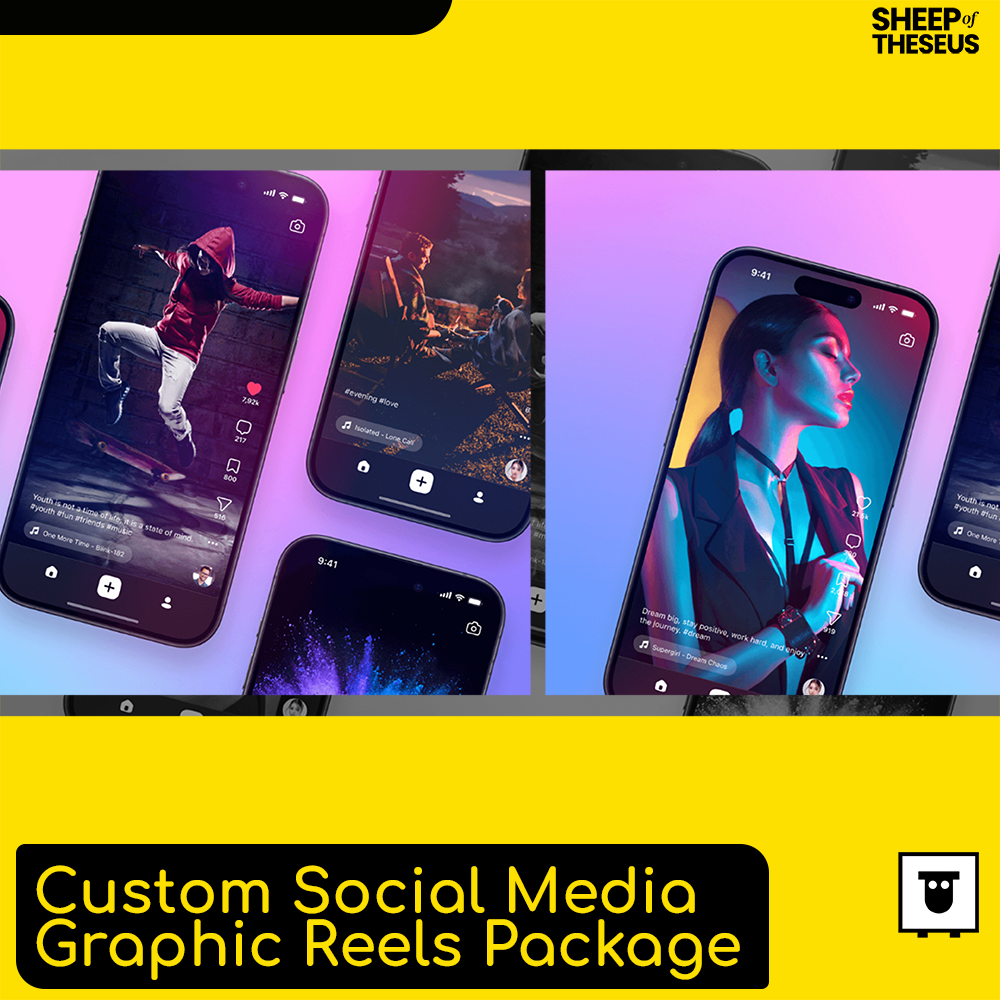 Social Media Graphic Reels Package