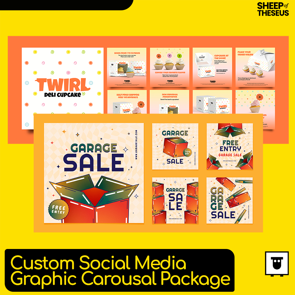 Social Media Graphic Carousal Package