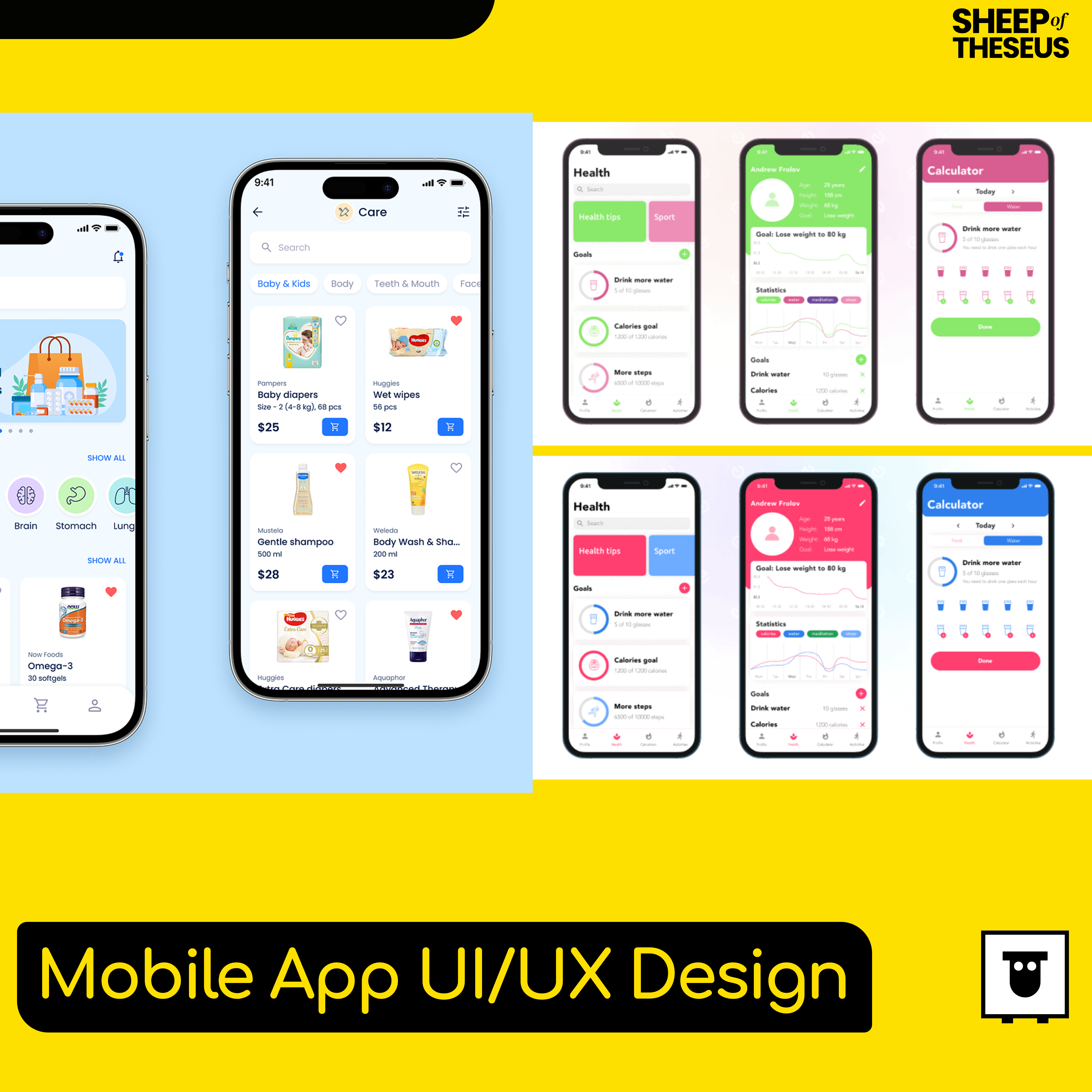 Mobile App UI/UX Design