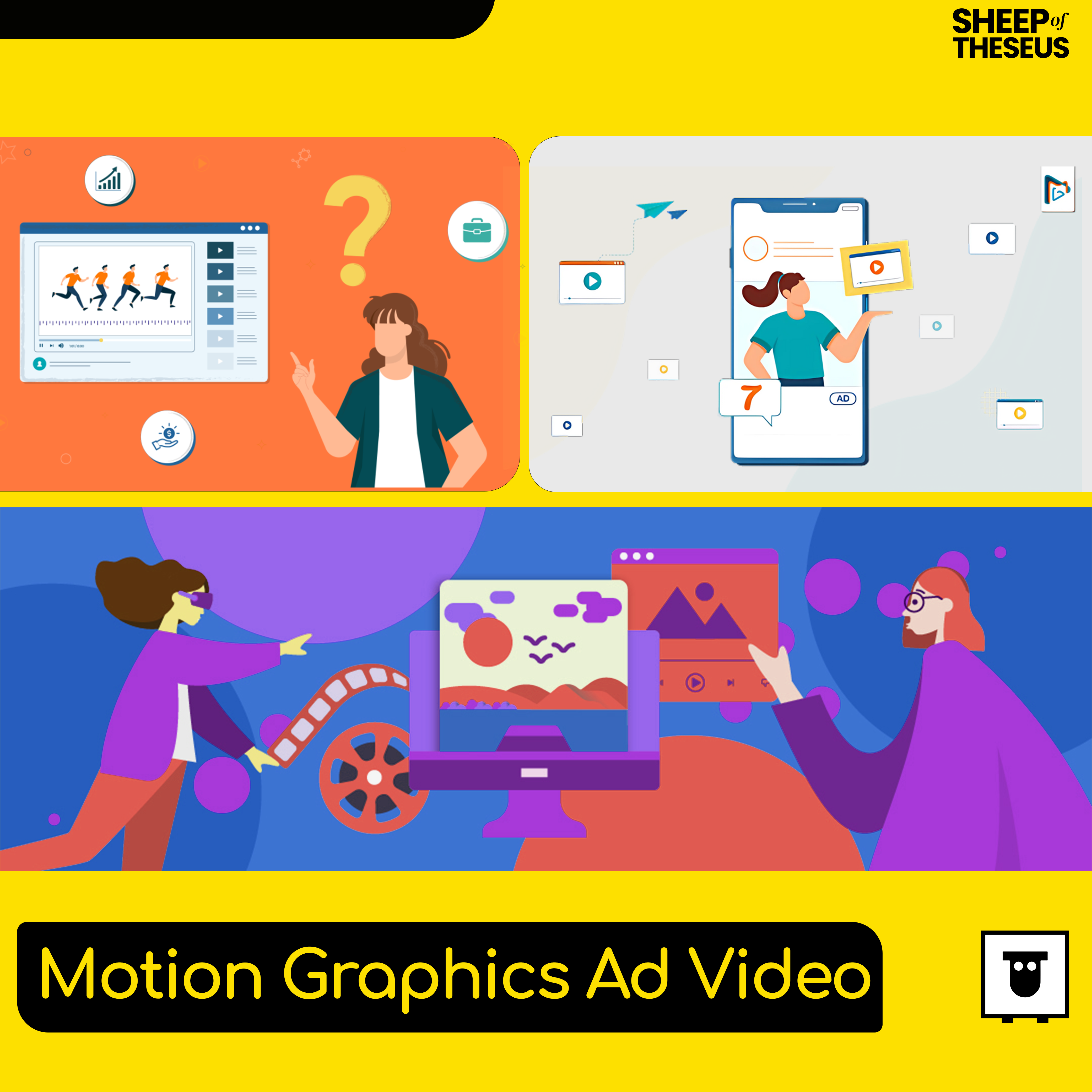 Motion Graphics Ad Video