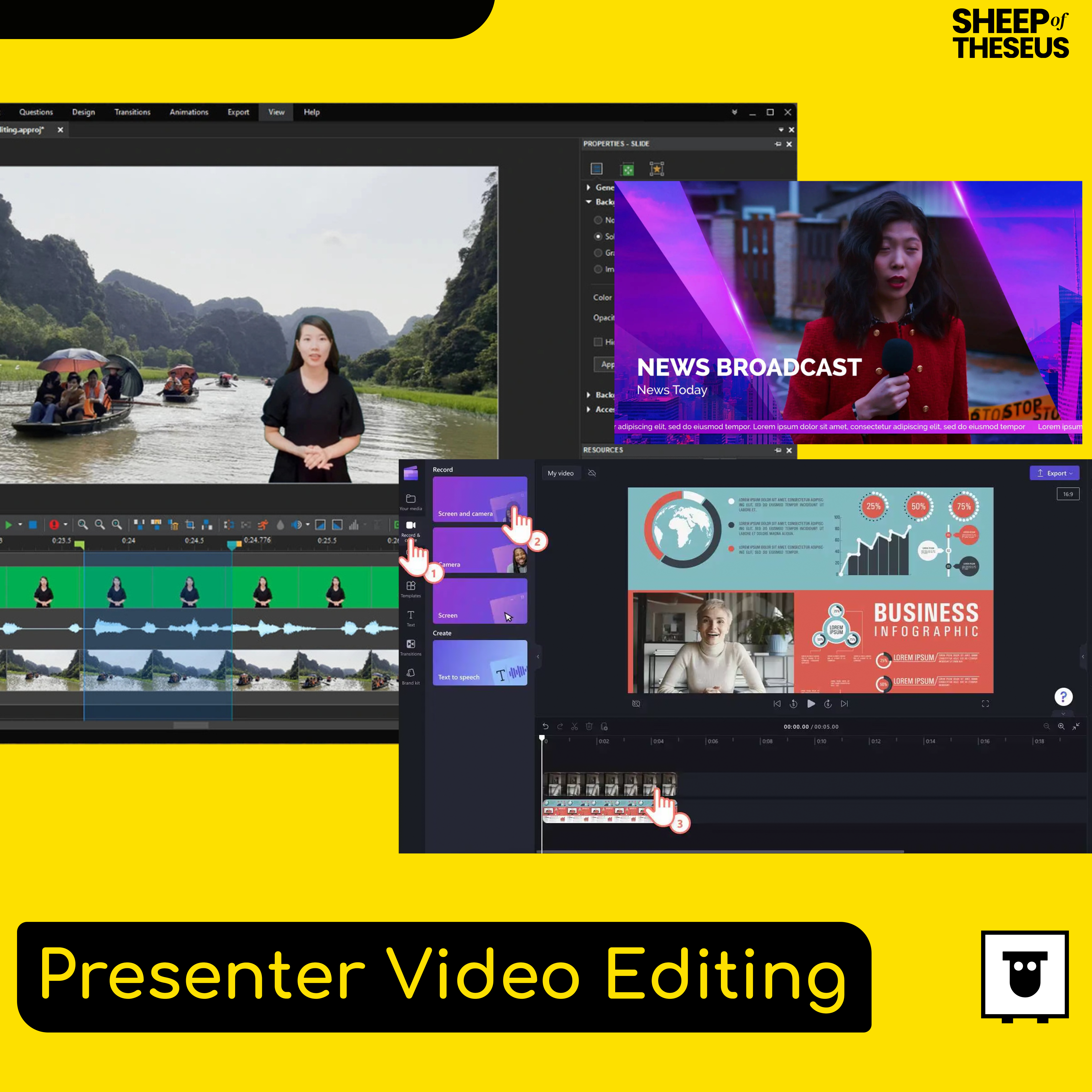 Presenter Video Editing