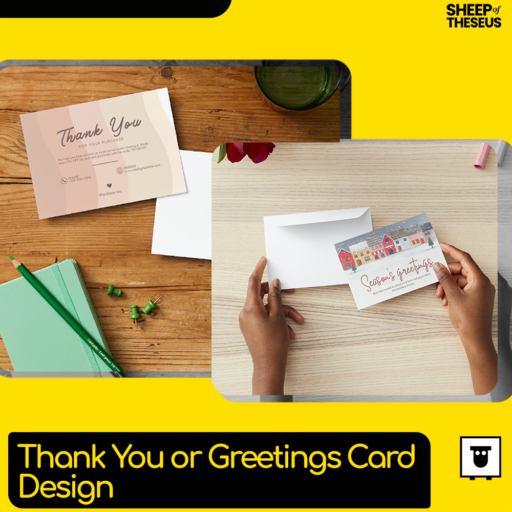 Thank You / Greetings Card Design