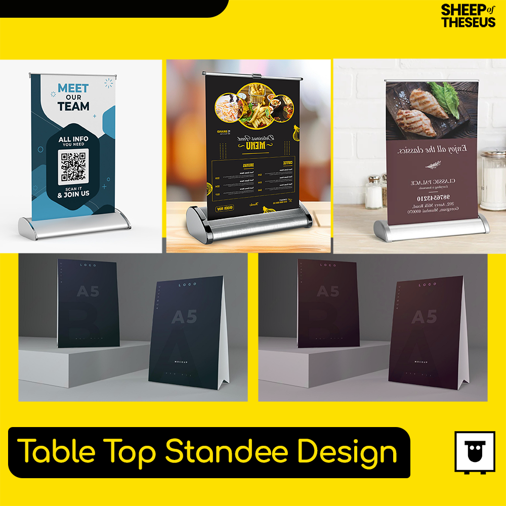Table Top Standee Design
