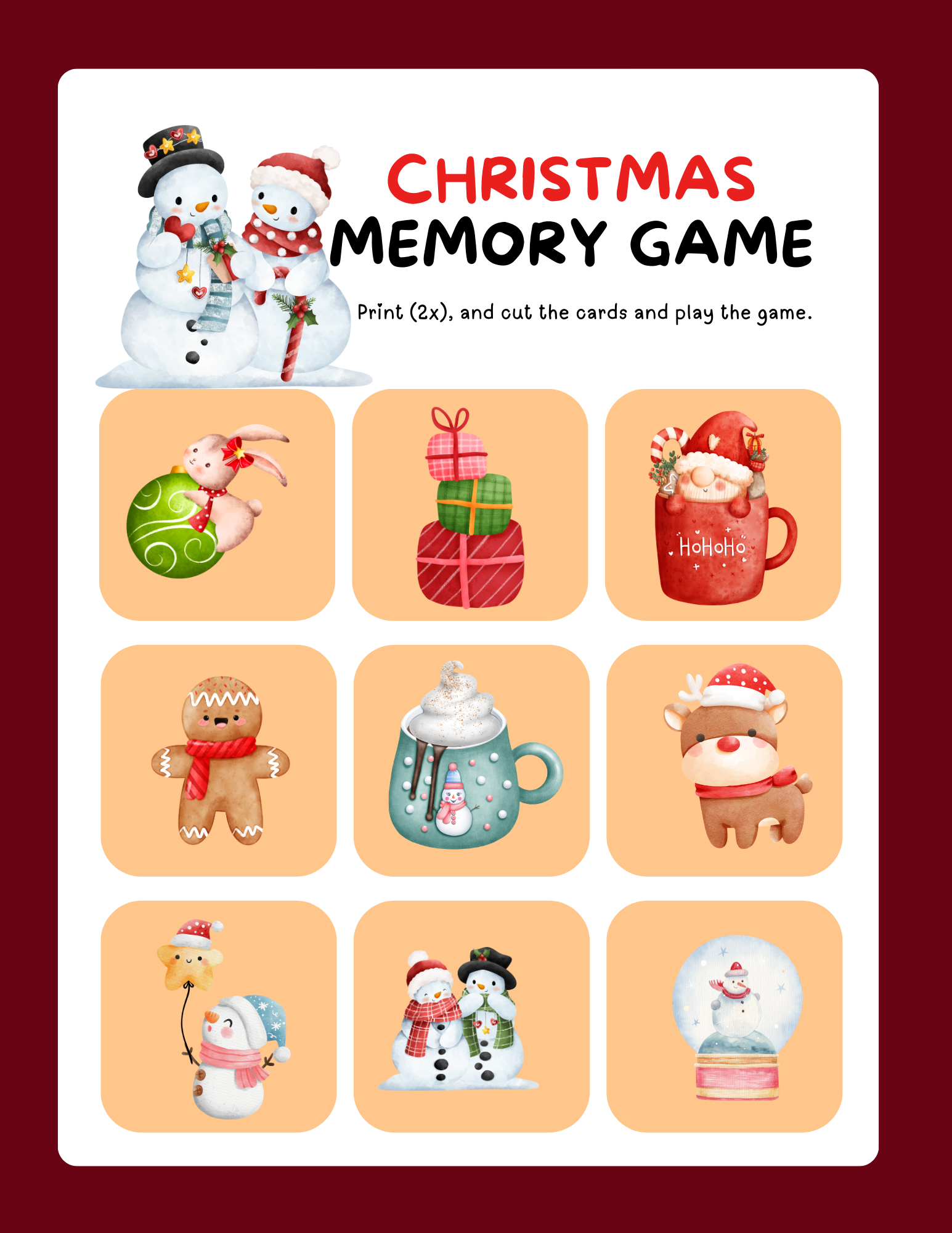 Christmas Holiday Activity Book