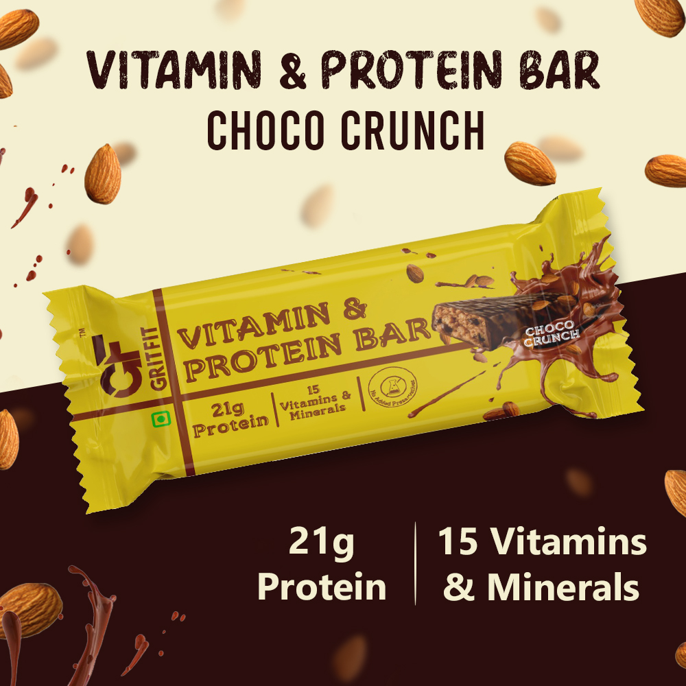  GritFit Protein Bars Choco Crunch