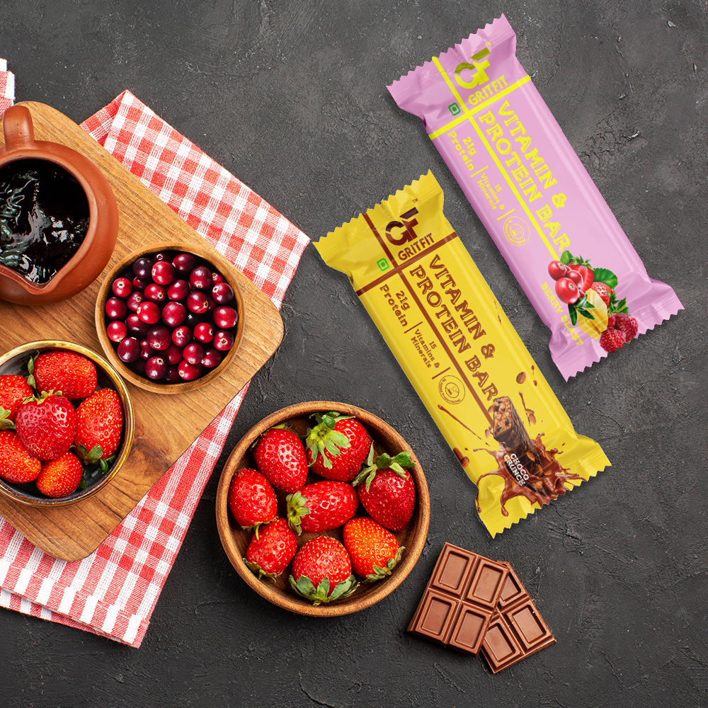 GritFit Protein Bars Assorted Pack