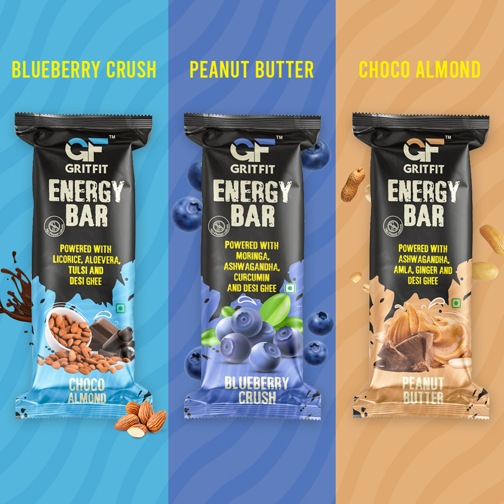  GritFit Superfood Energy Bar – Assorted Pack