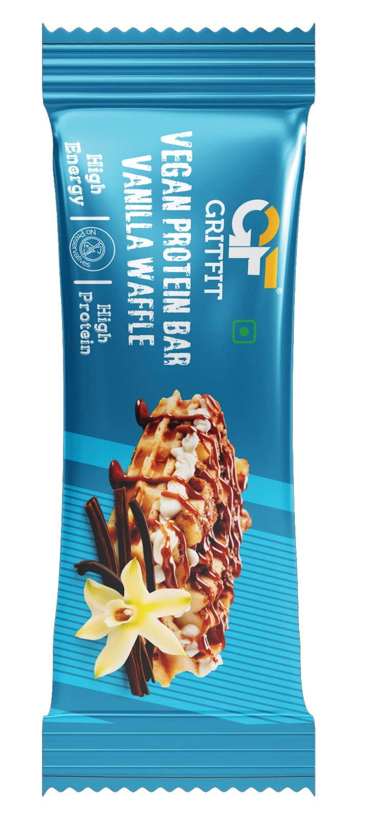 Vegan Protein Bar Vanilla Waffle Flavor