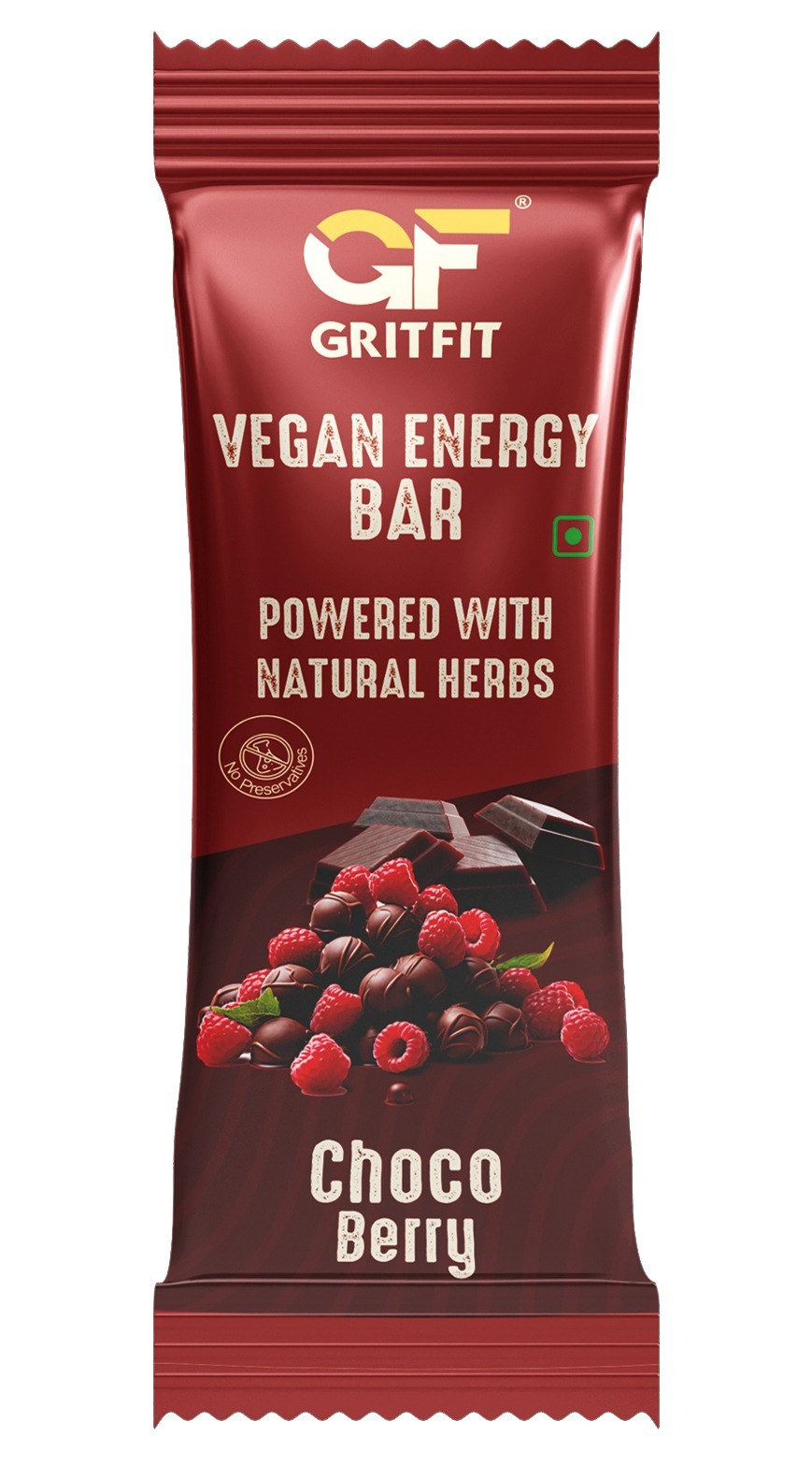 Vegan Energy Bar Choco Berry Flavor