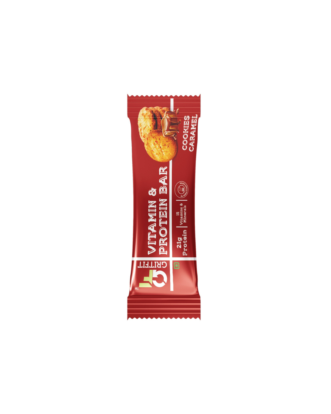 Vitamin & Protein Bar - Cookies and Caramel Flavor