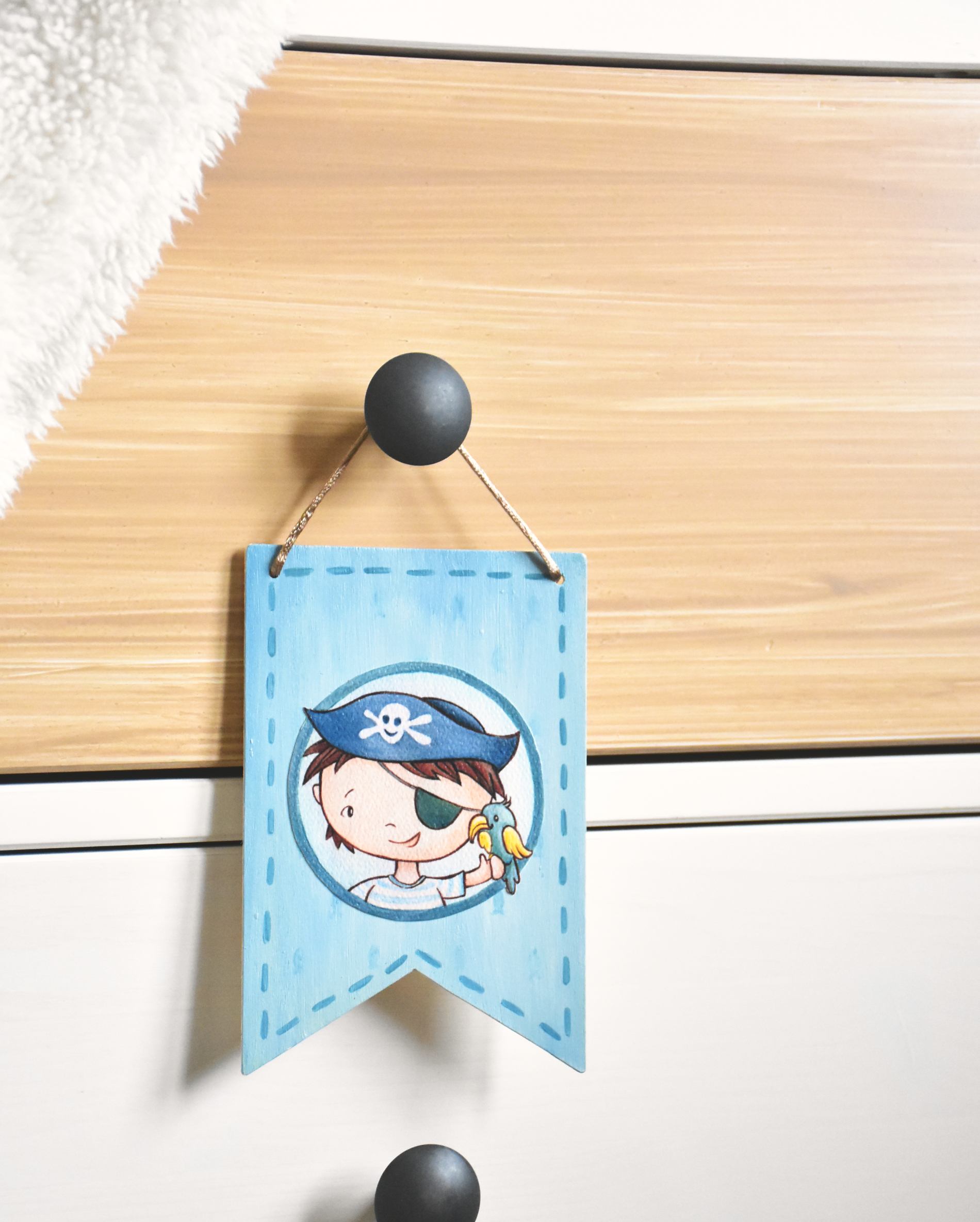 Kis kalóz - felakasztható dísz