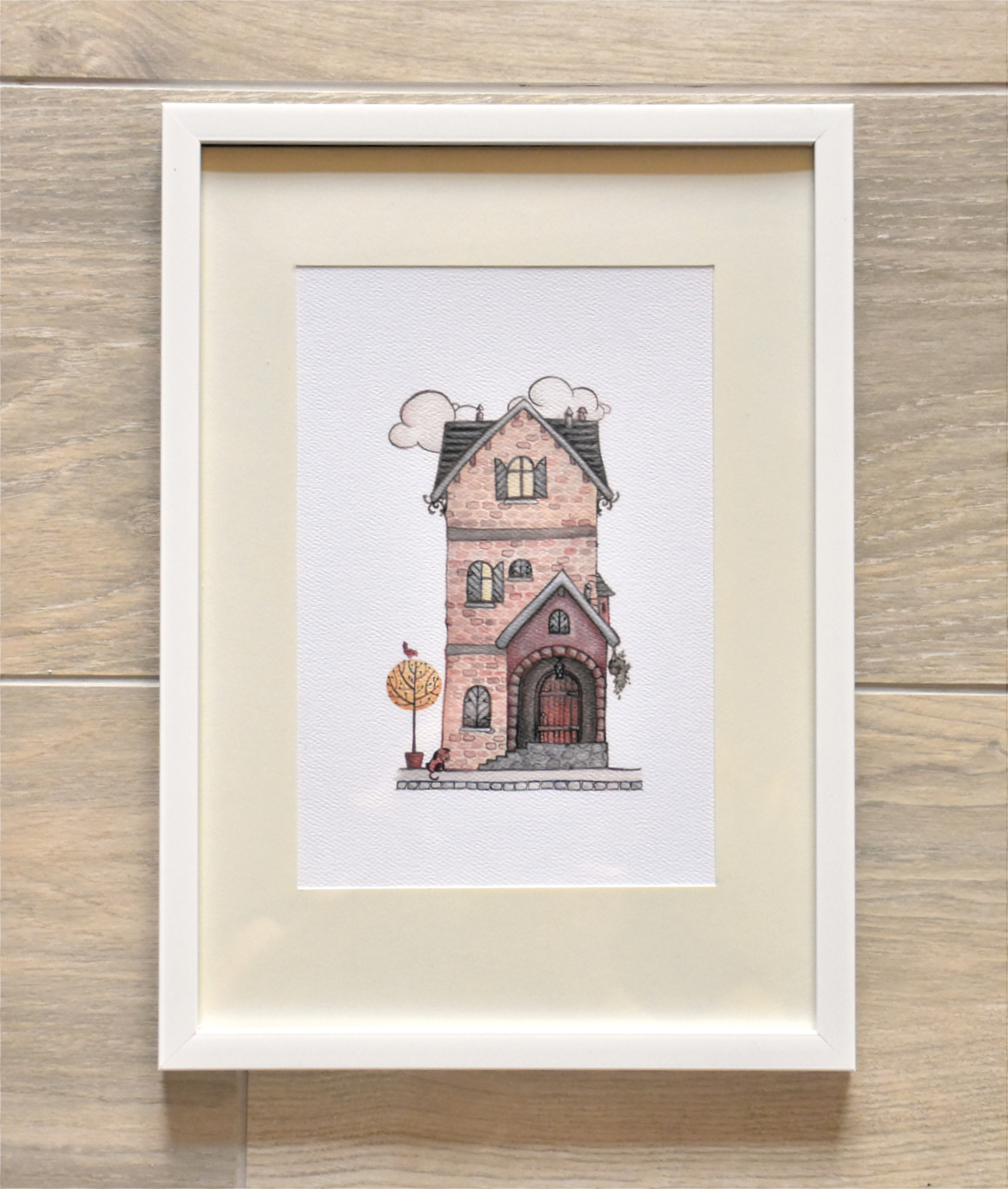 Meseváros 01 - Nyomtatott illusztráció