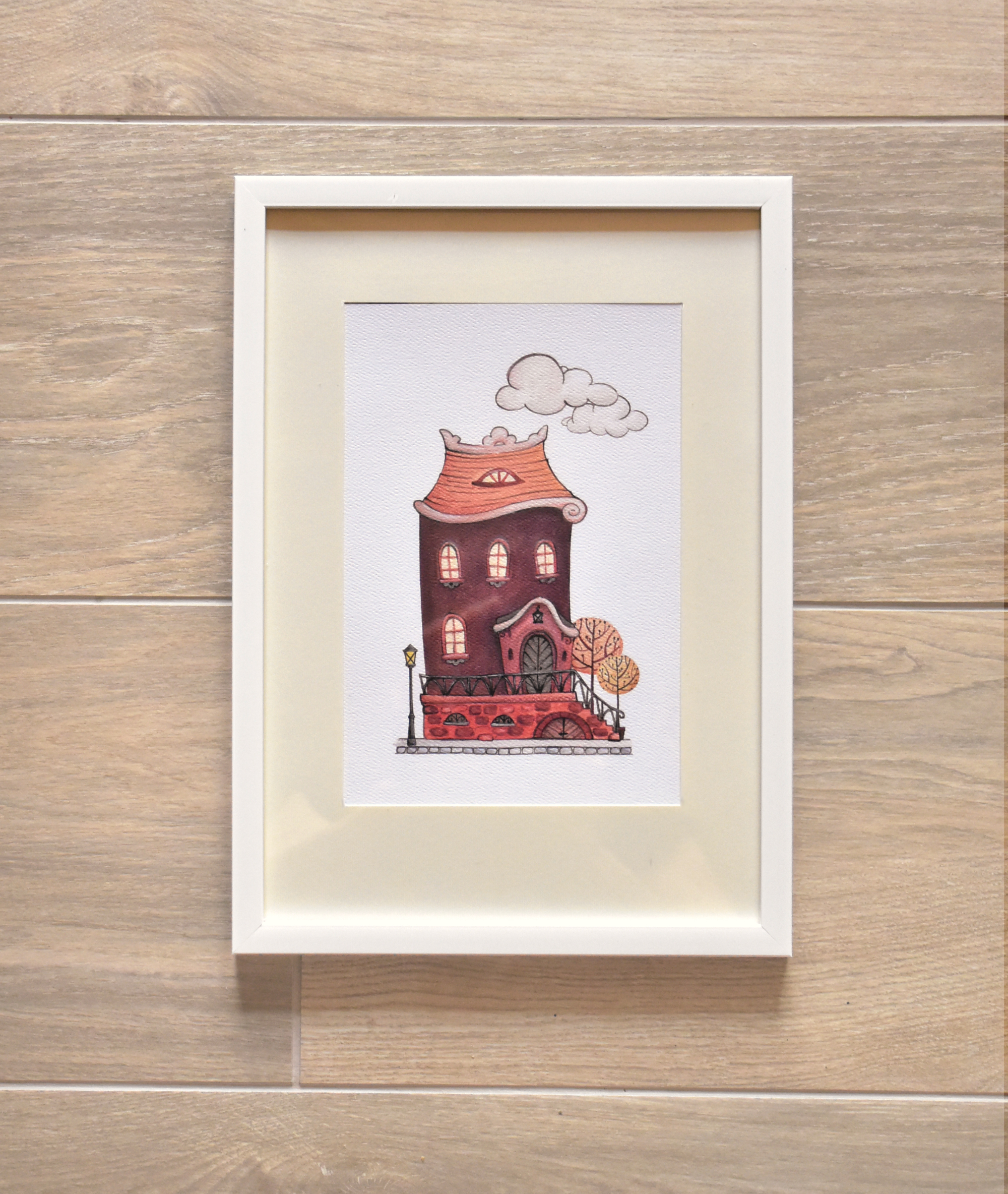 Meseváros 03 - Nyomtatott illusztráció