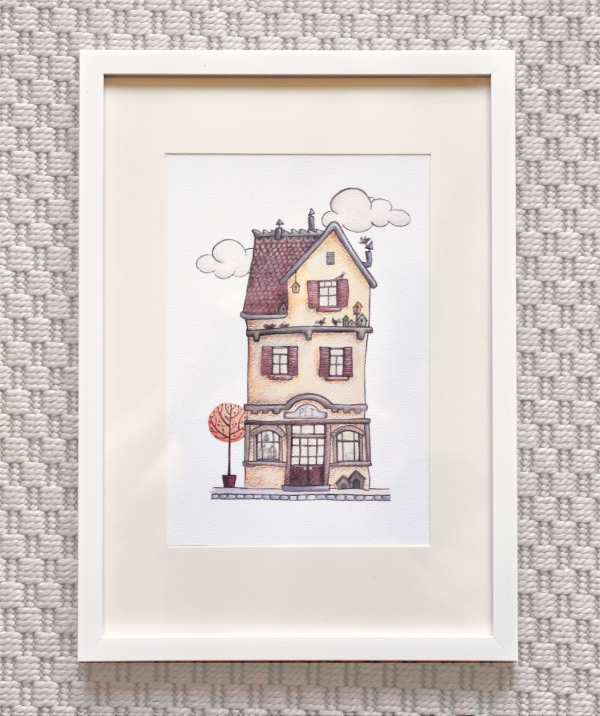 Meseváros 02 - Nyomtatott illusztráció