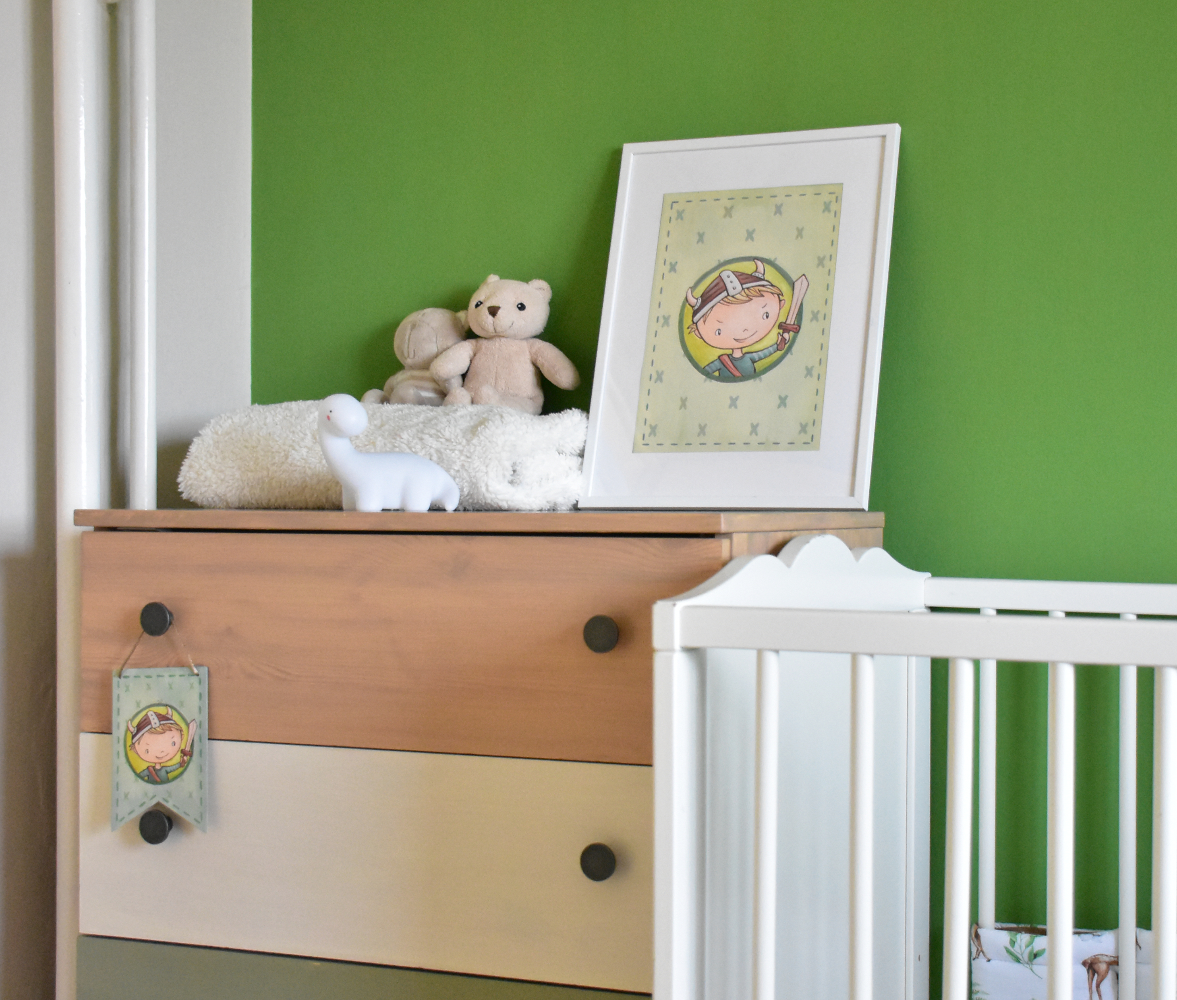 Kis viking - felakasztható dísz