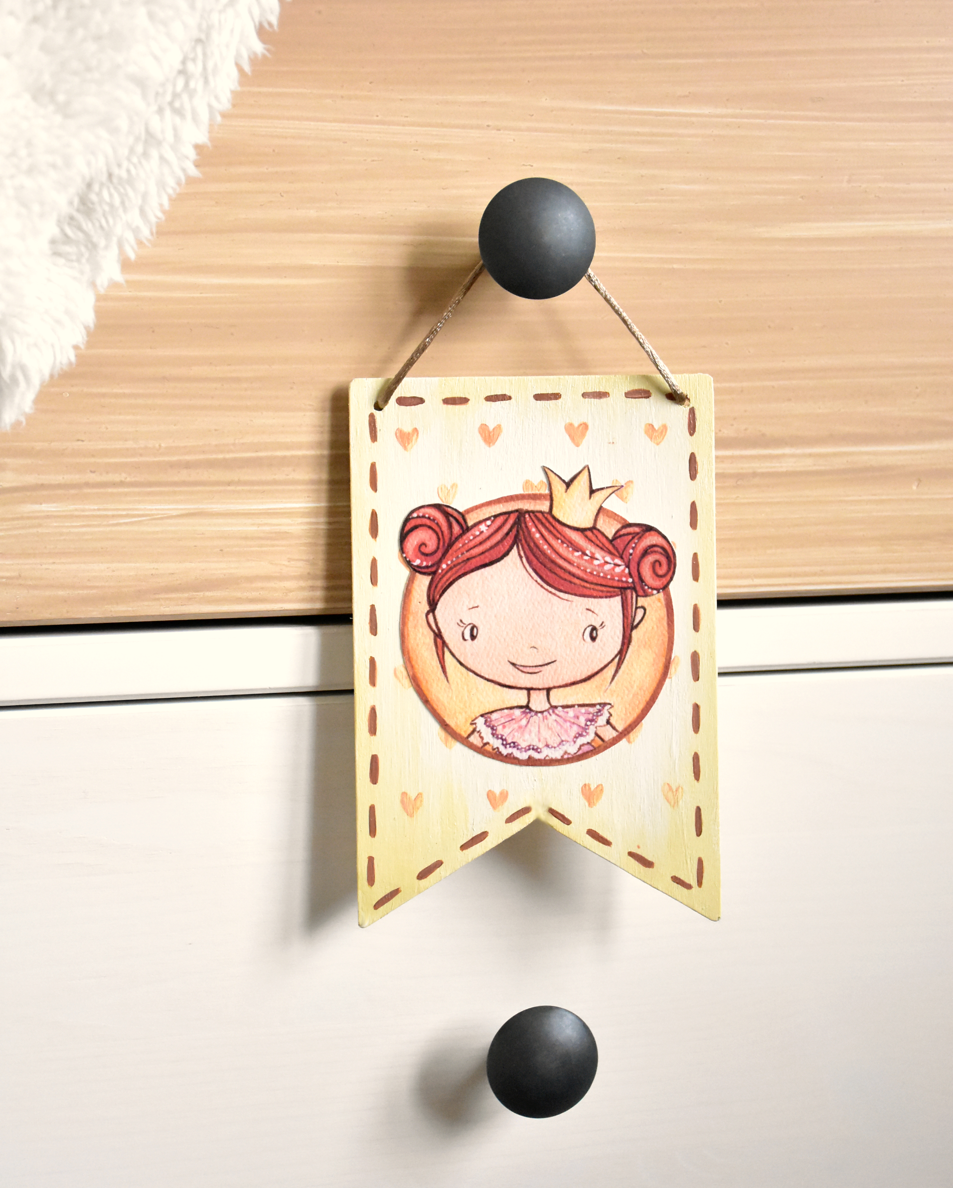 Kis hercegnő - felakasztható dísz