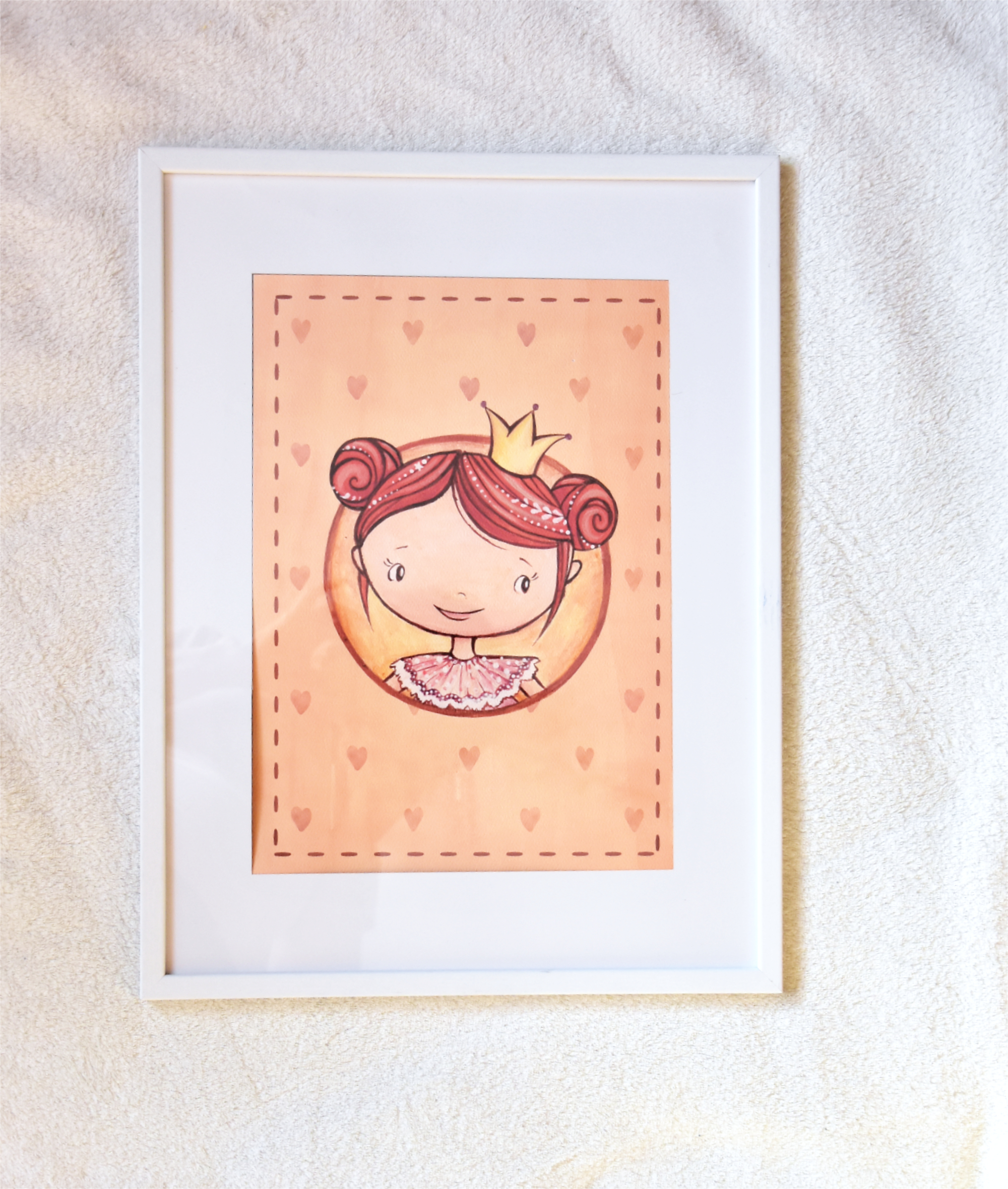 Kis hercegnő - Nyomtatott illusztráció