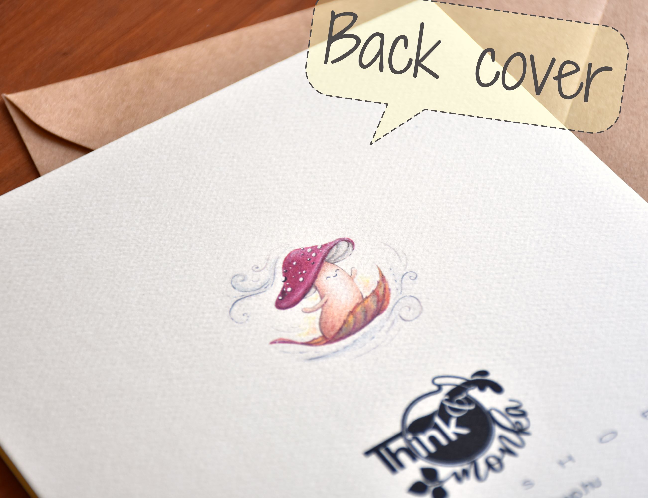 Esős nap - Üdvözlő kártya