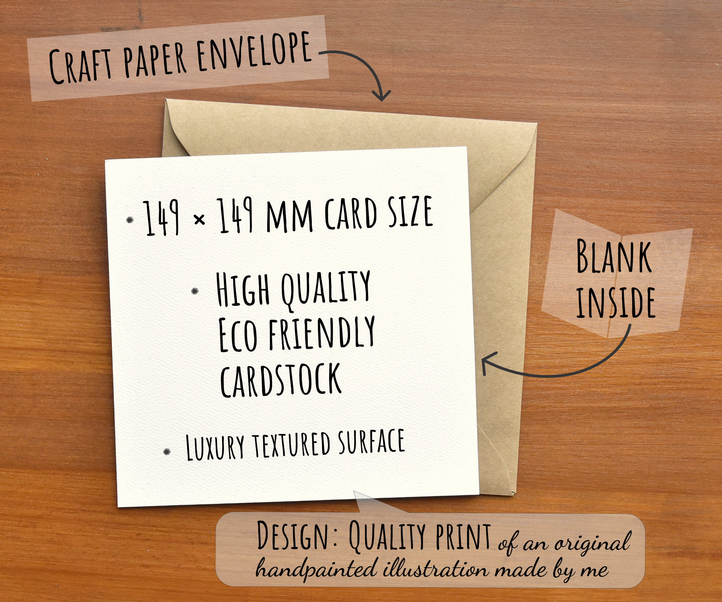 Esős nap - Üdvözlő kártya