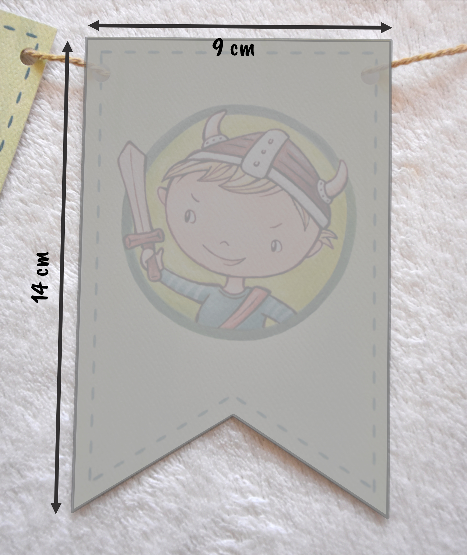 Kis sellő - felakasztható dísz