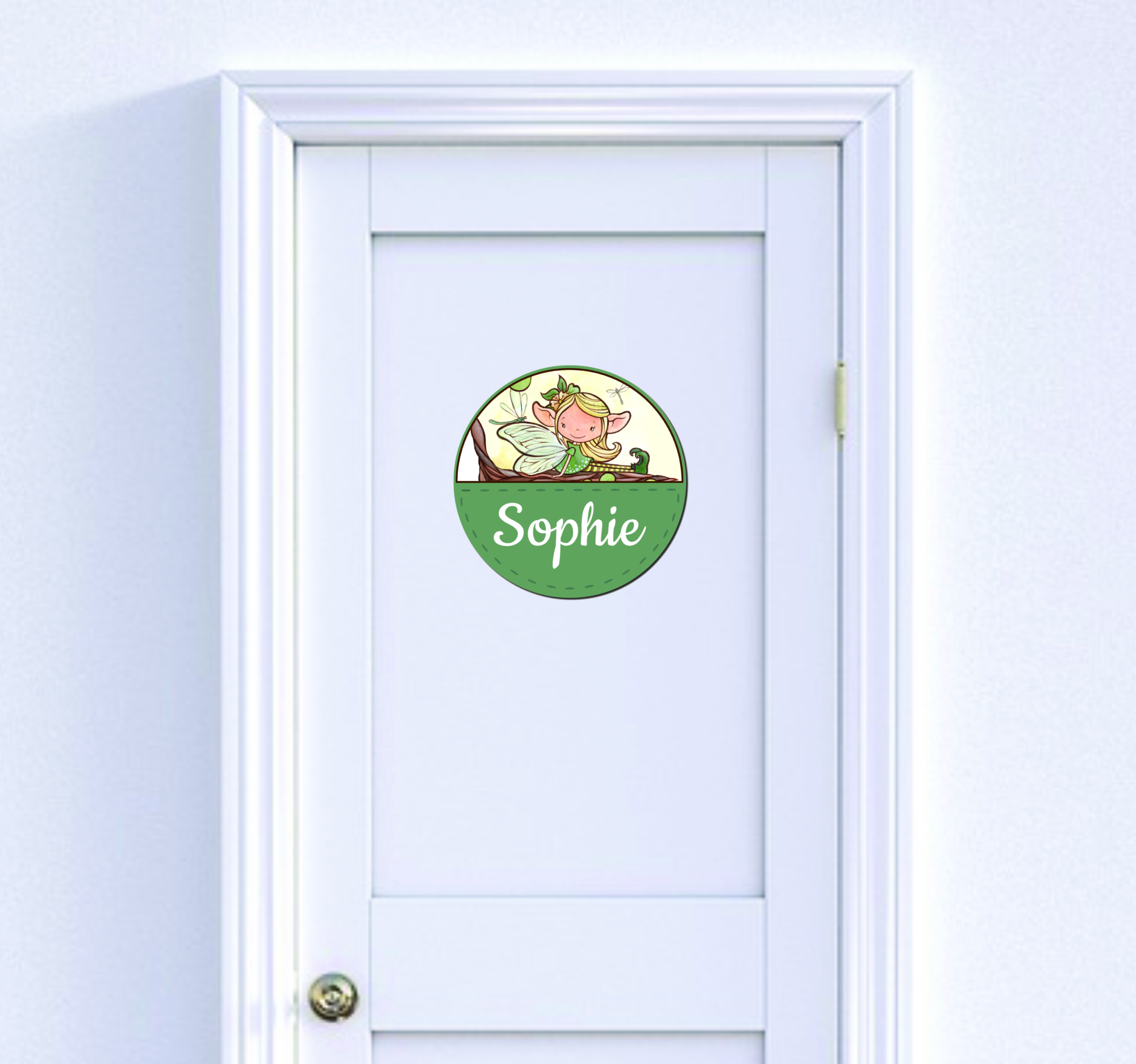 Erdő tündérke - Egyedi ajtótábla saját névvel