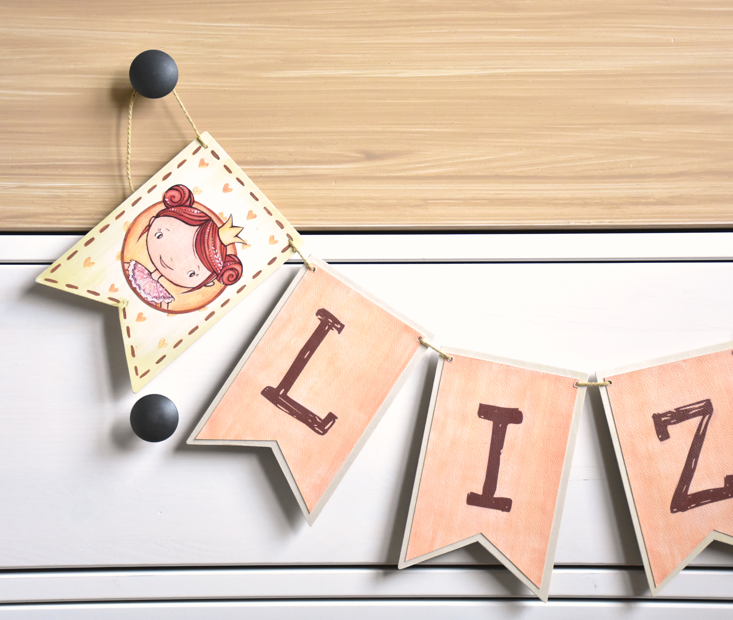 Neves girland - Hercegnő