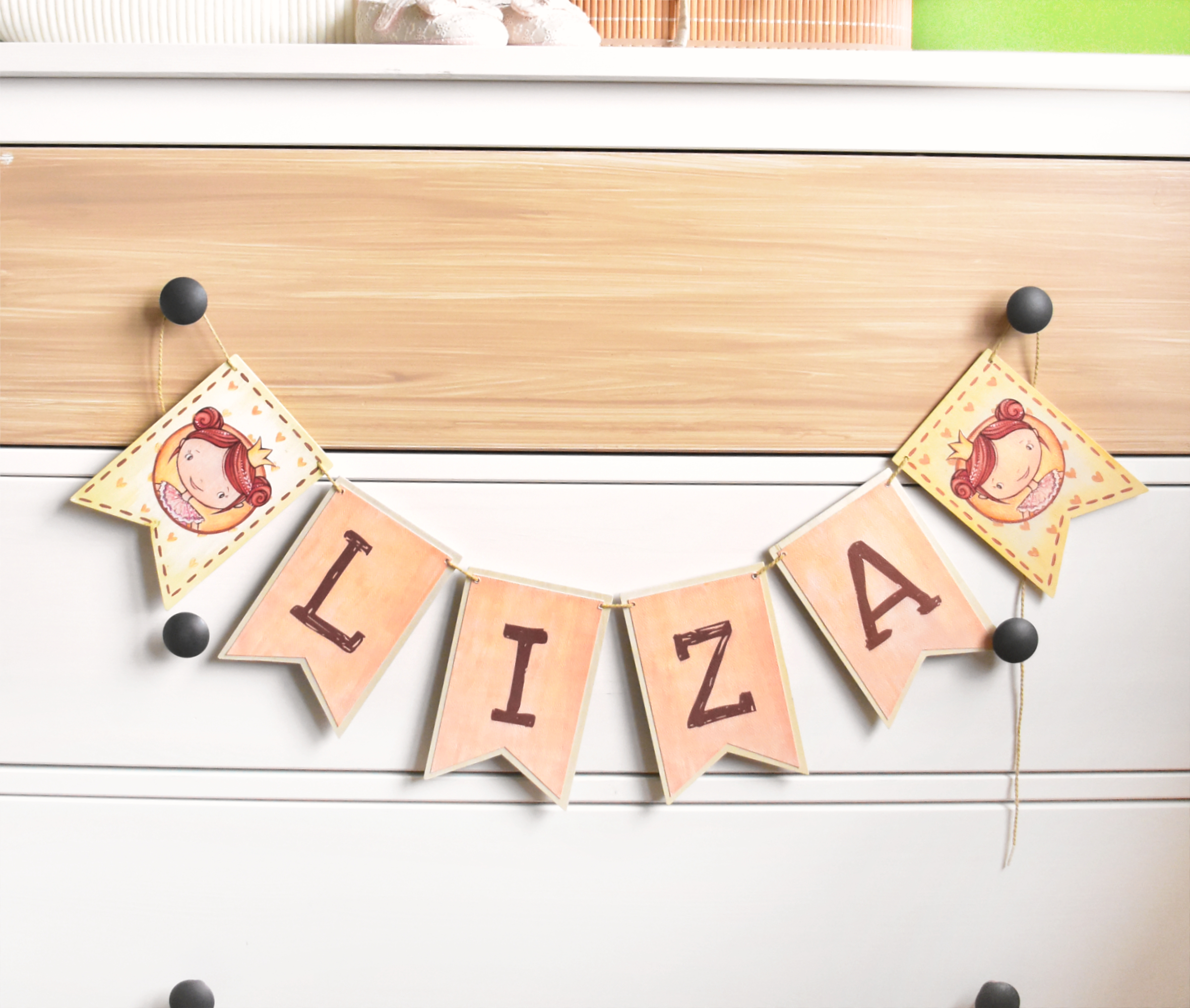 Neves girland - Hercegnő