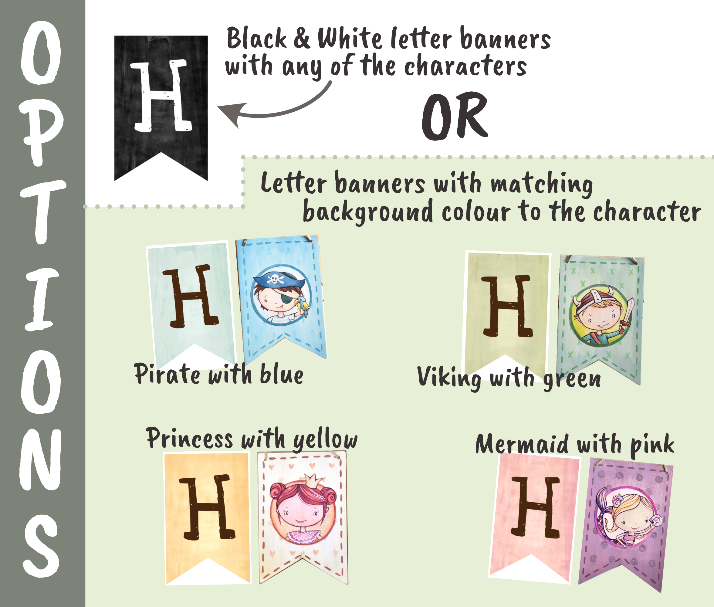 Neves girland - Hableány