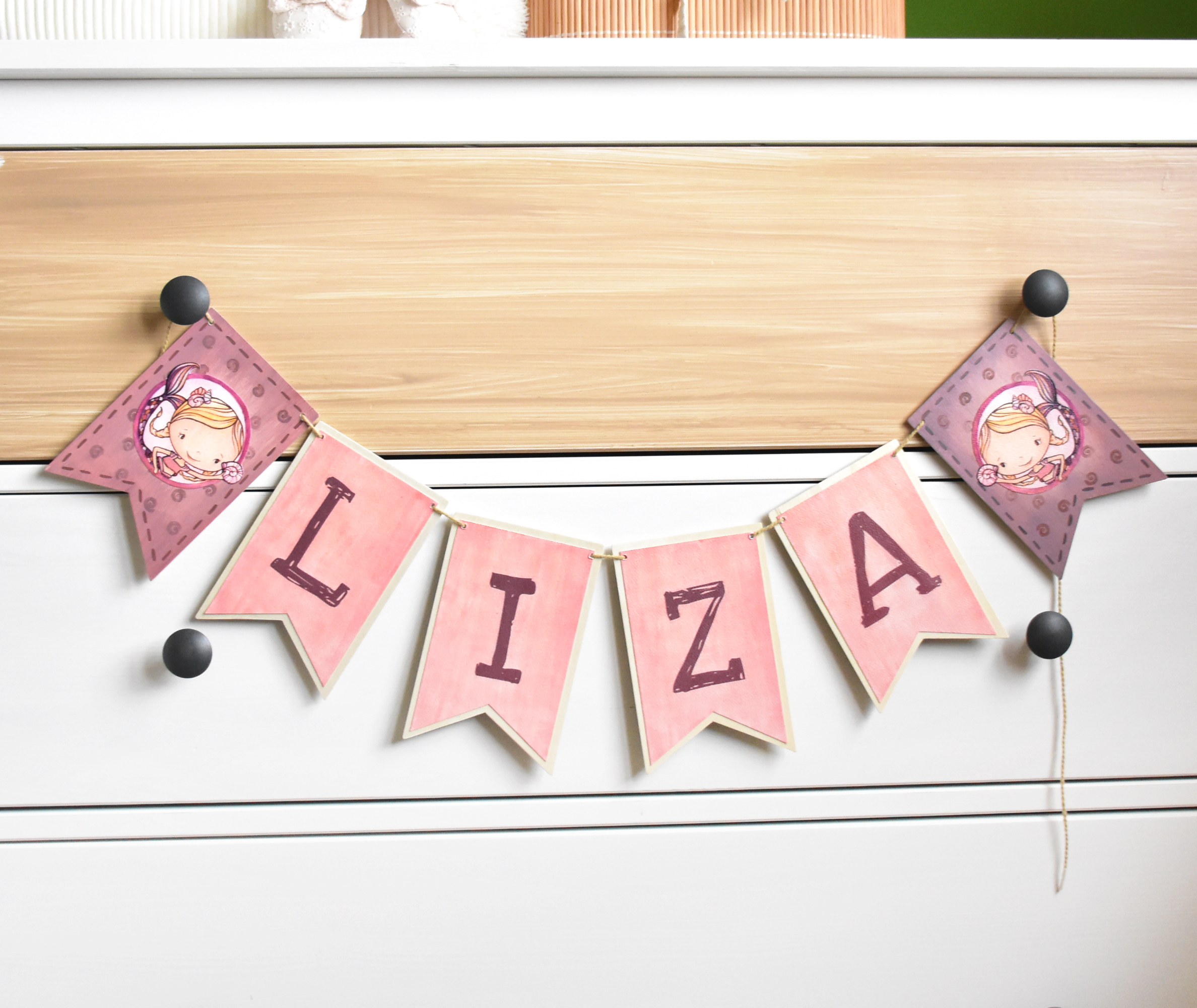 Neves girland - Hableány