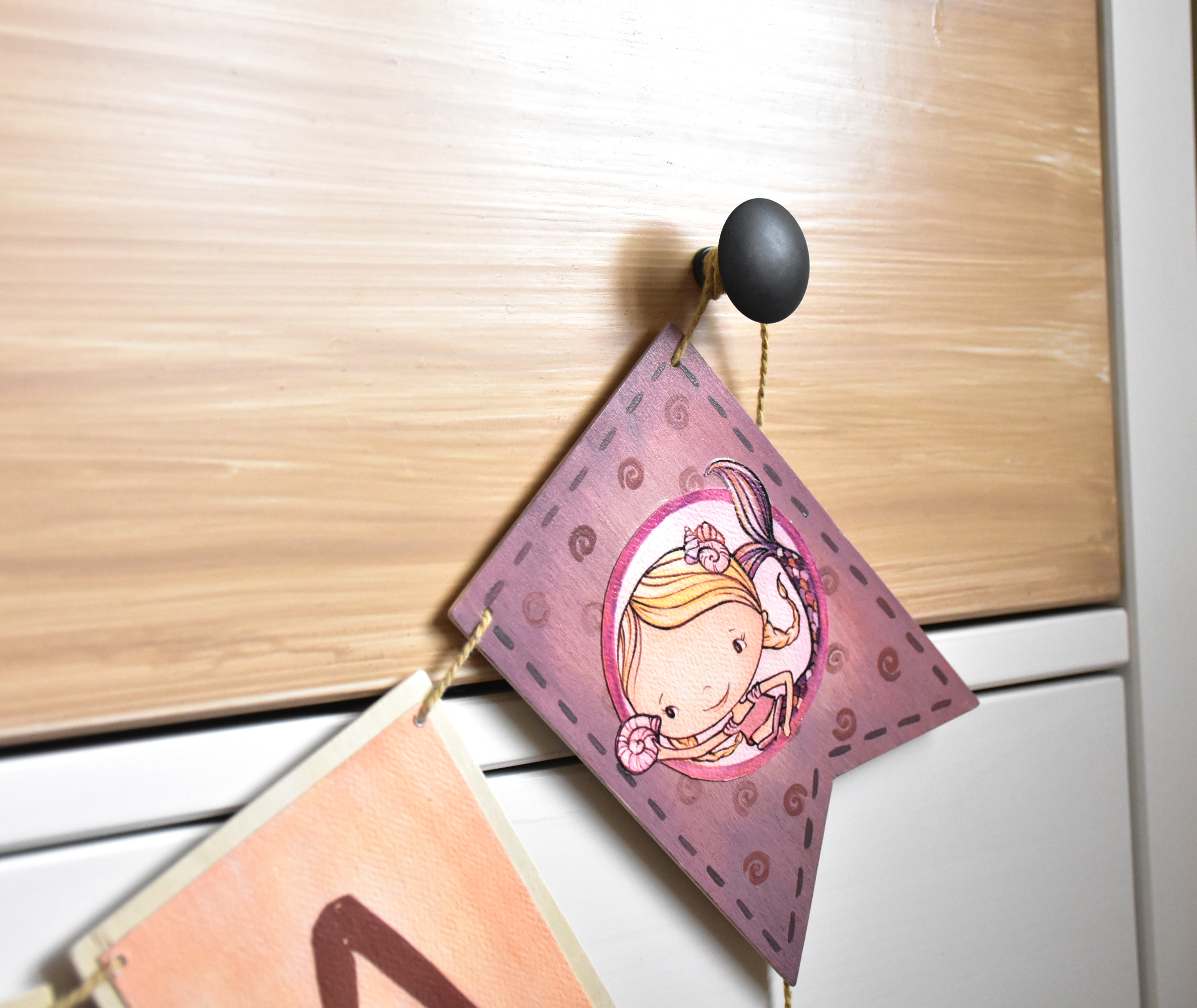 Neves girland - Hableány