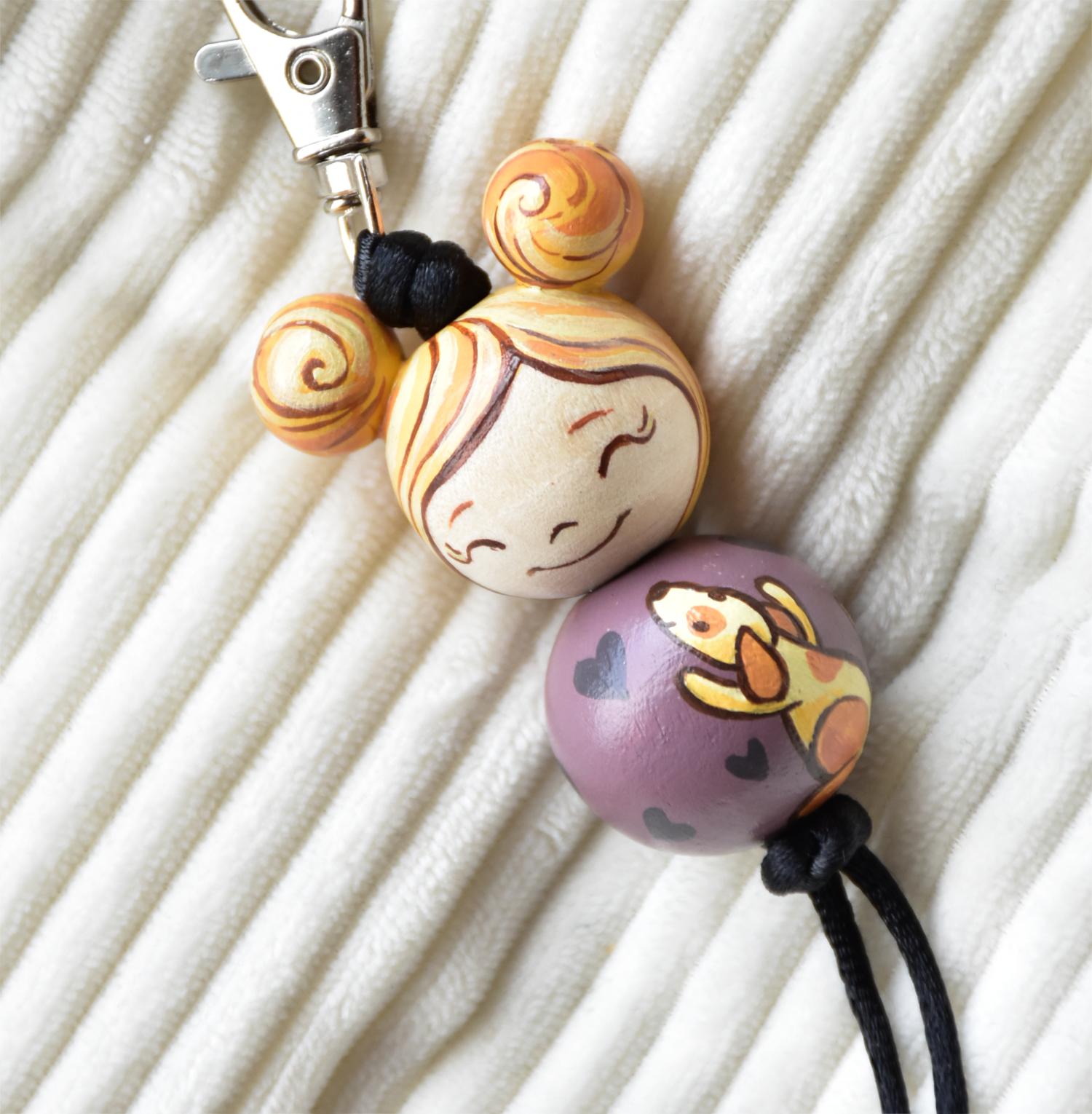 Szerencsehozó Monka baba (Nagy)