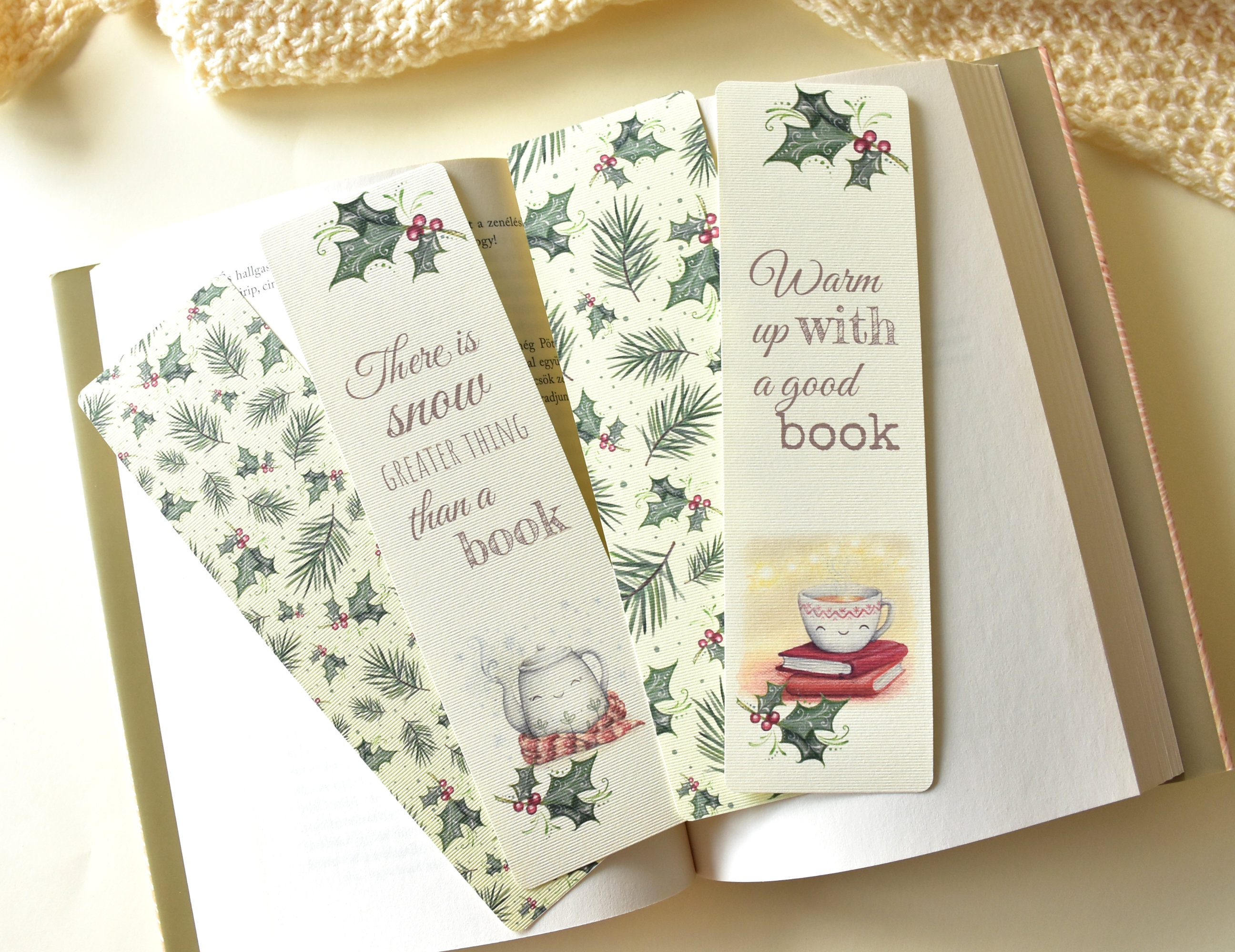 Téli könyvjelzők 1. 
