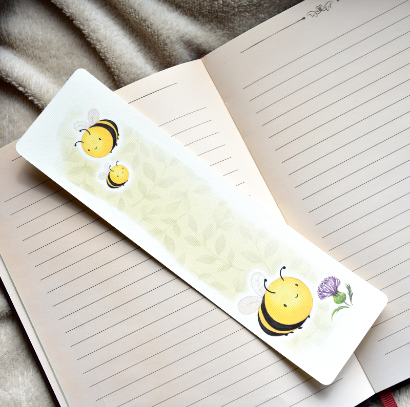 Méhecskés könyvjelzők