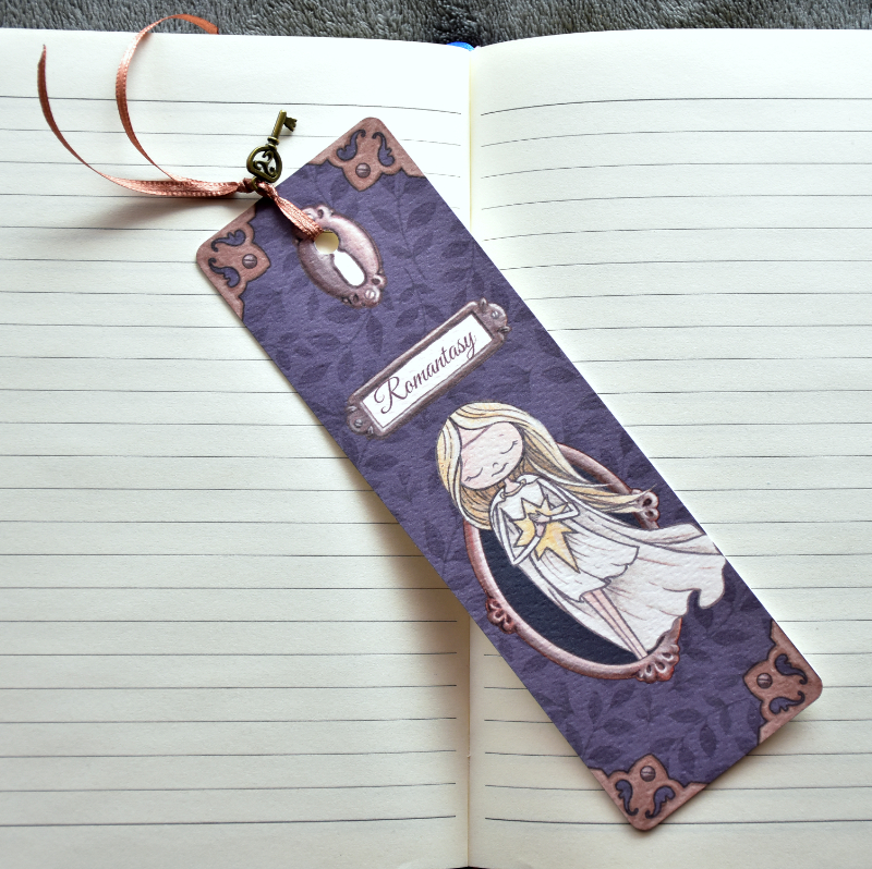 Színes Monka-lányok - kulcsos könyvjelző válogatás 2. 