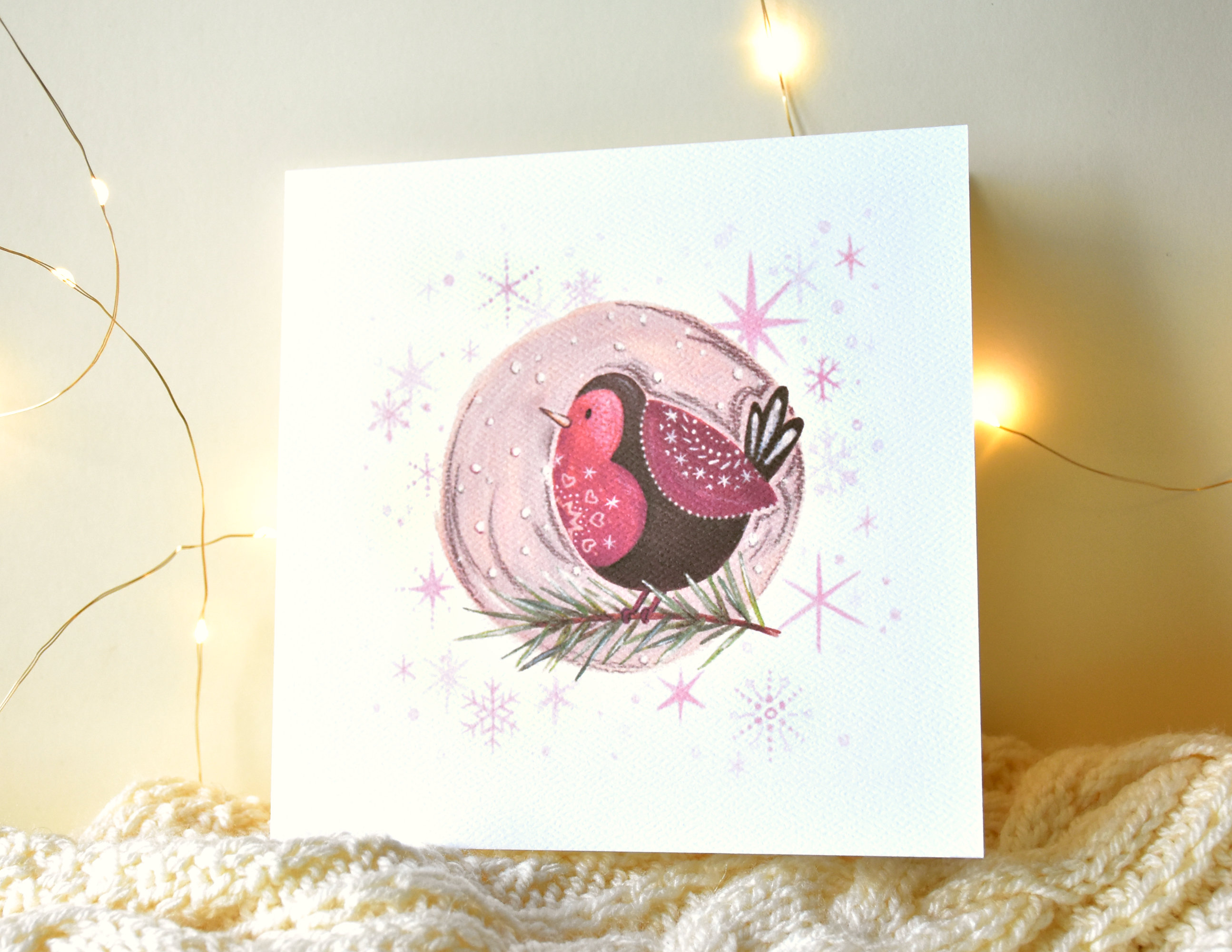 Téli képek 2. - Karácsonyi üdvözlő kártya szett