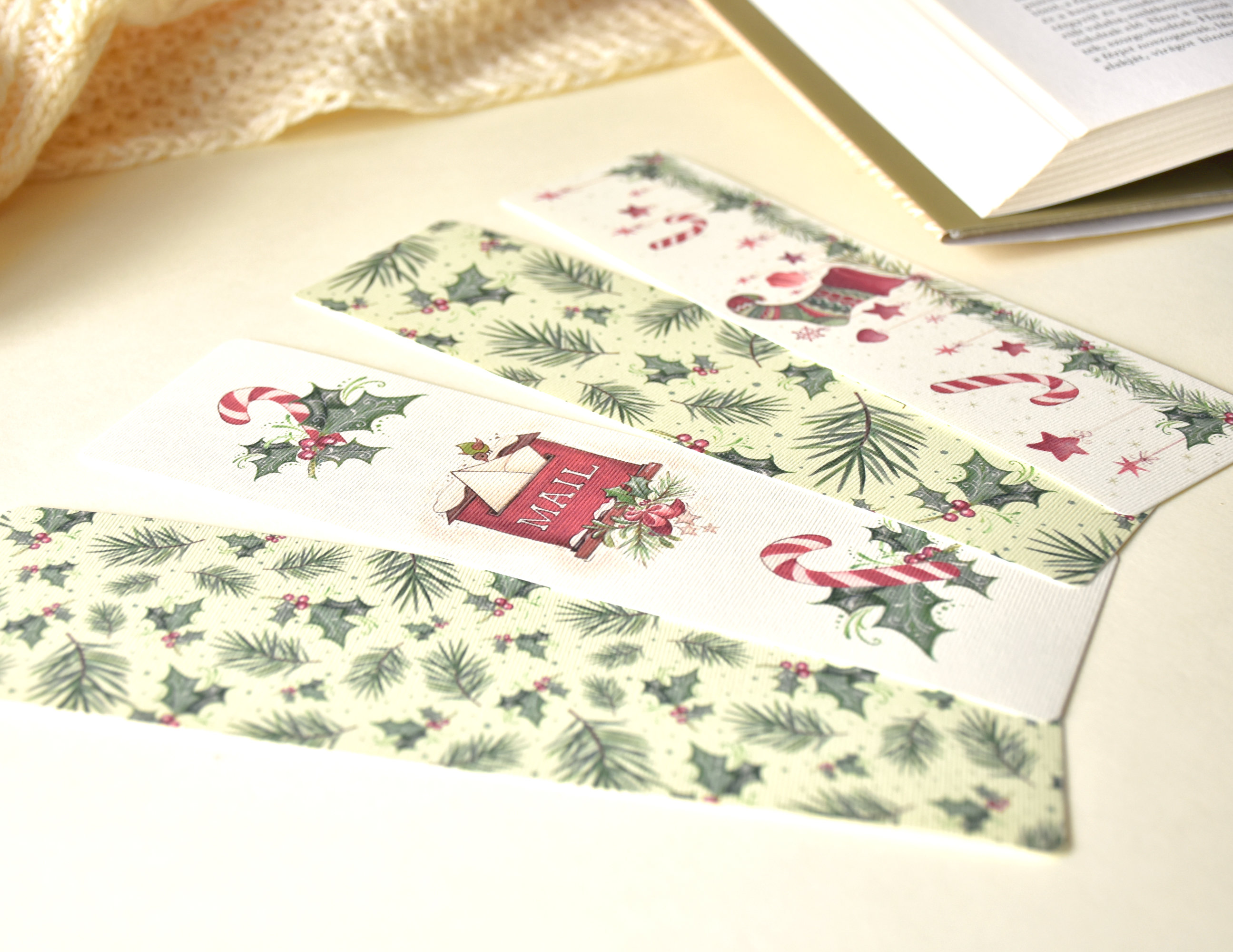 Téli könyvjelzők 1. 