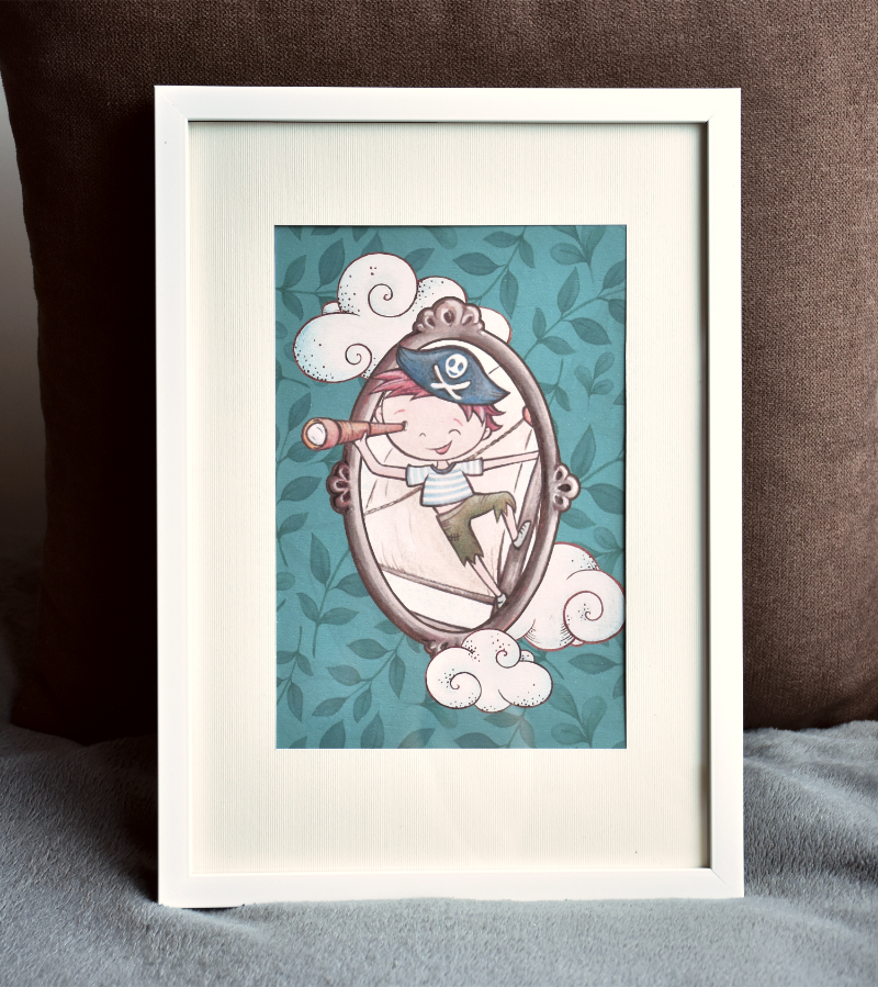 Tengeri témájú képsorozat - Nyomtatott illusztrációk 