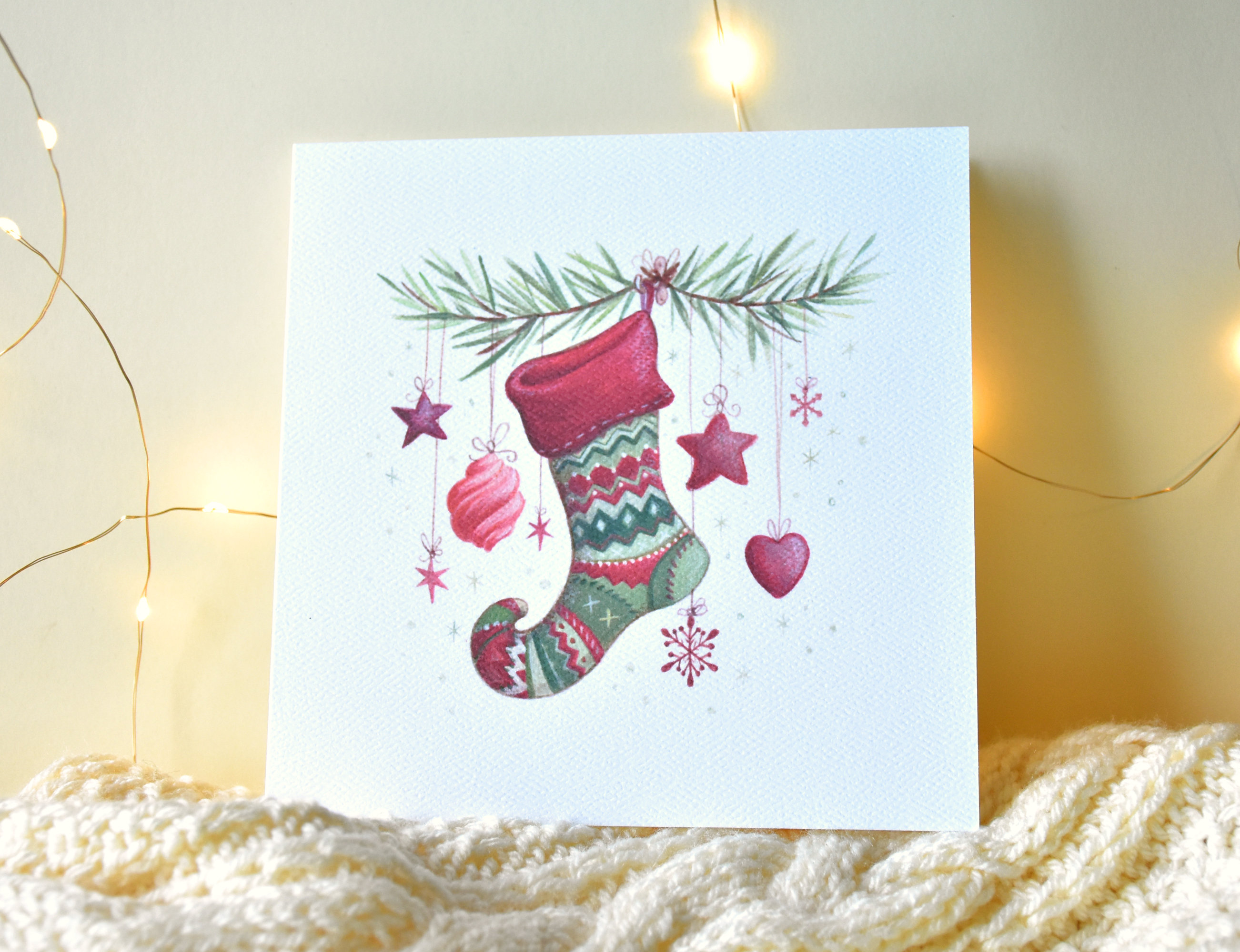 Téli képek 2. - Karácsonyi üdvözlő kártya szett