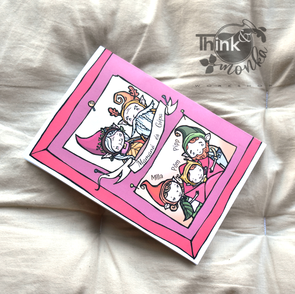 Mikulás Manó Posta - színezőfüzet mesével