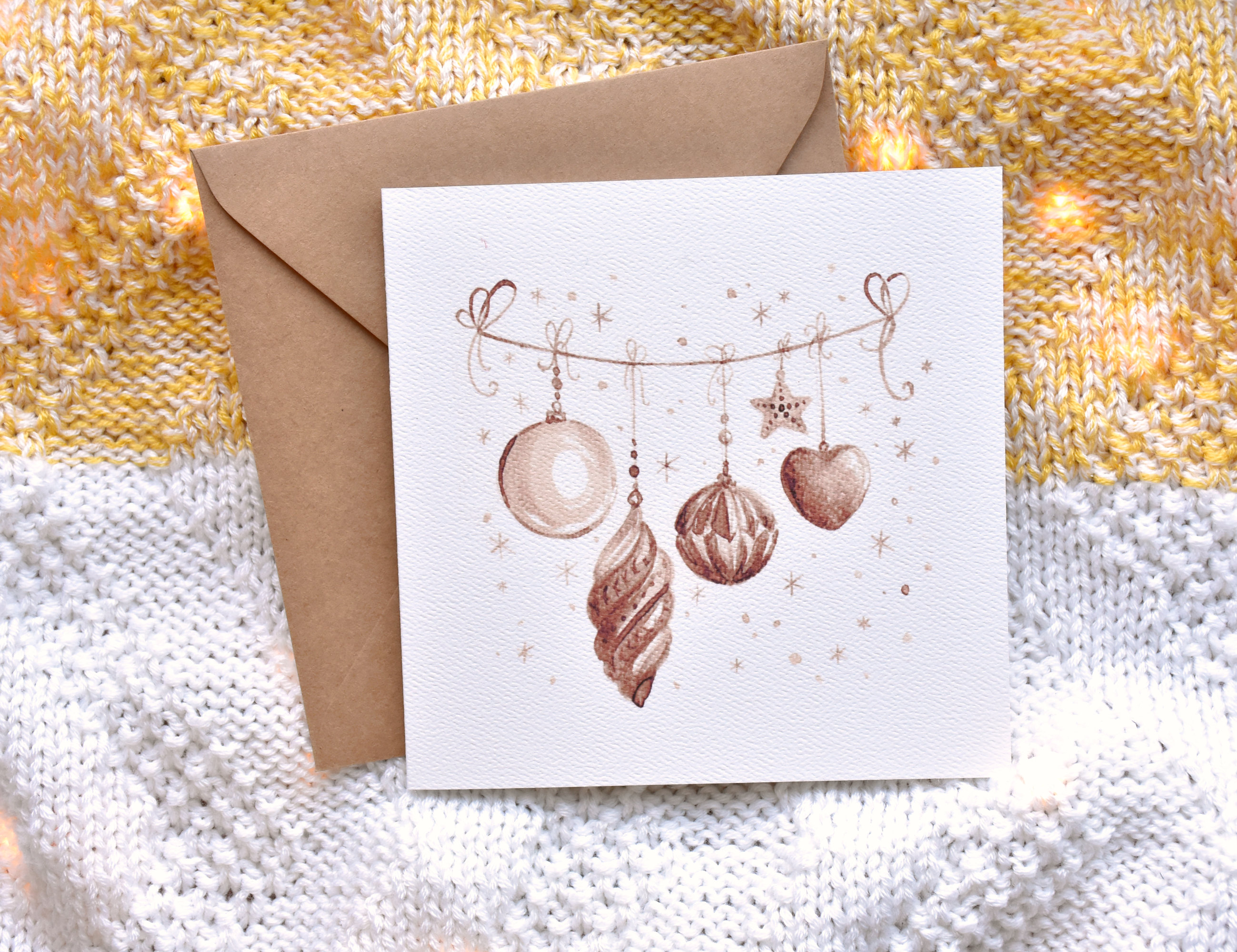 Téli képek 1. - Karácsonyi üdvözlő kártya szett