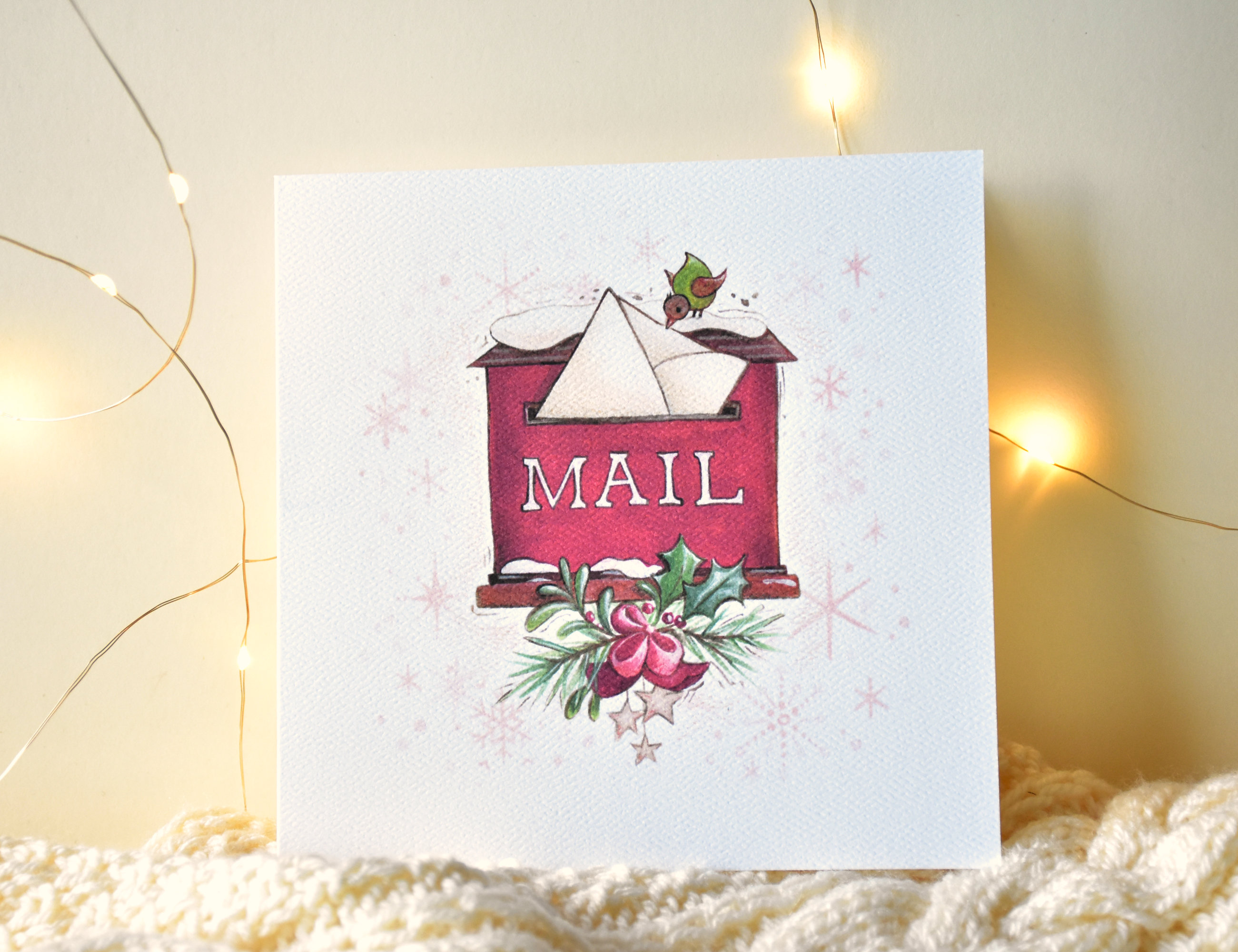 Téli képek 2. - Karácsonyi üdvözlő kártya szett