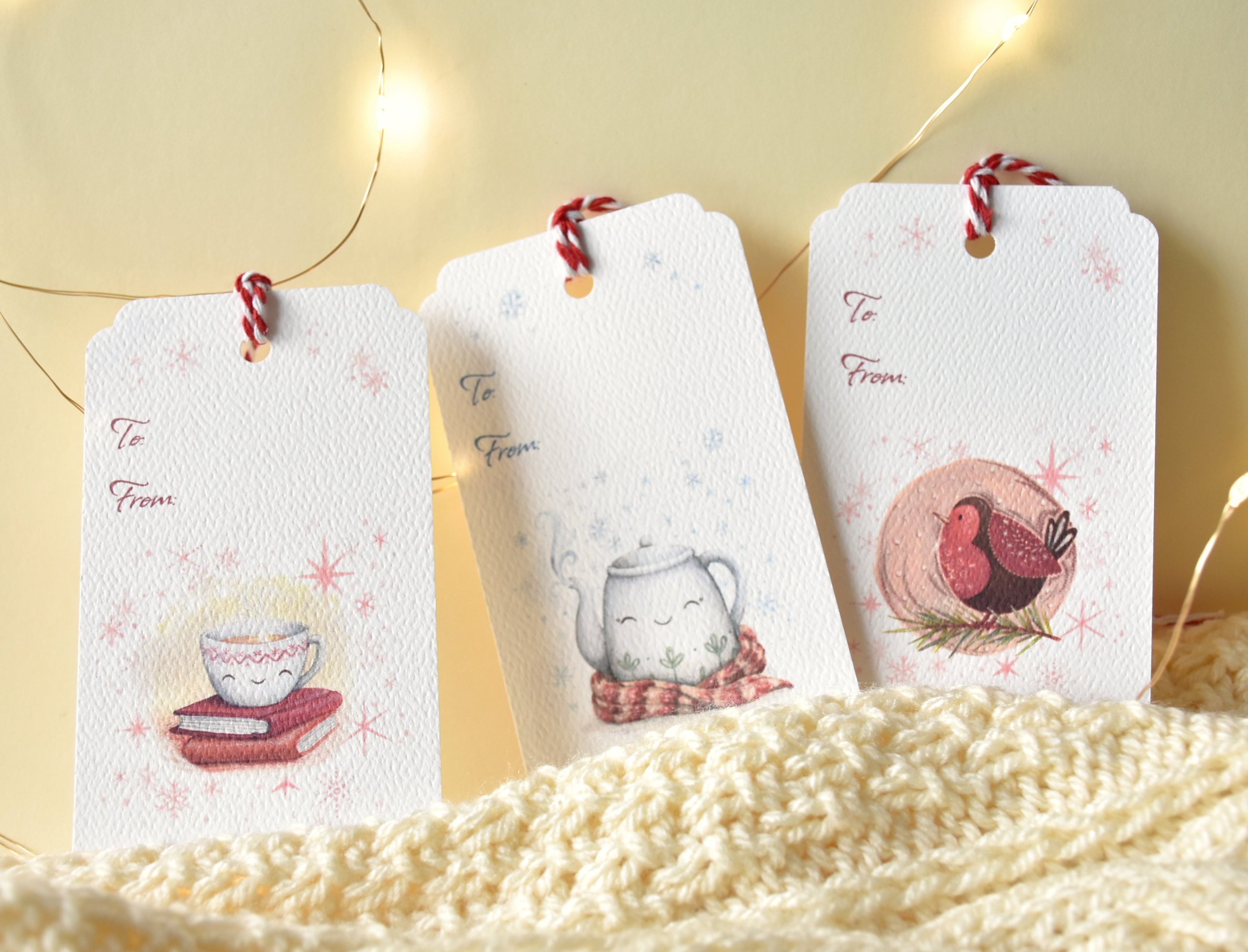 Téli képek 2. - Karácsonyi üdvözlő kártya szett