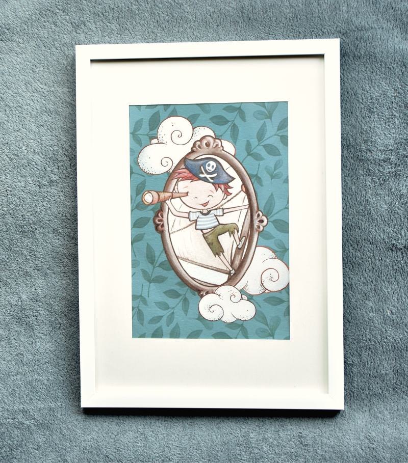 Tengeri témájú képsorozat - Nyomtatott illusztrációk 