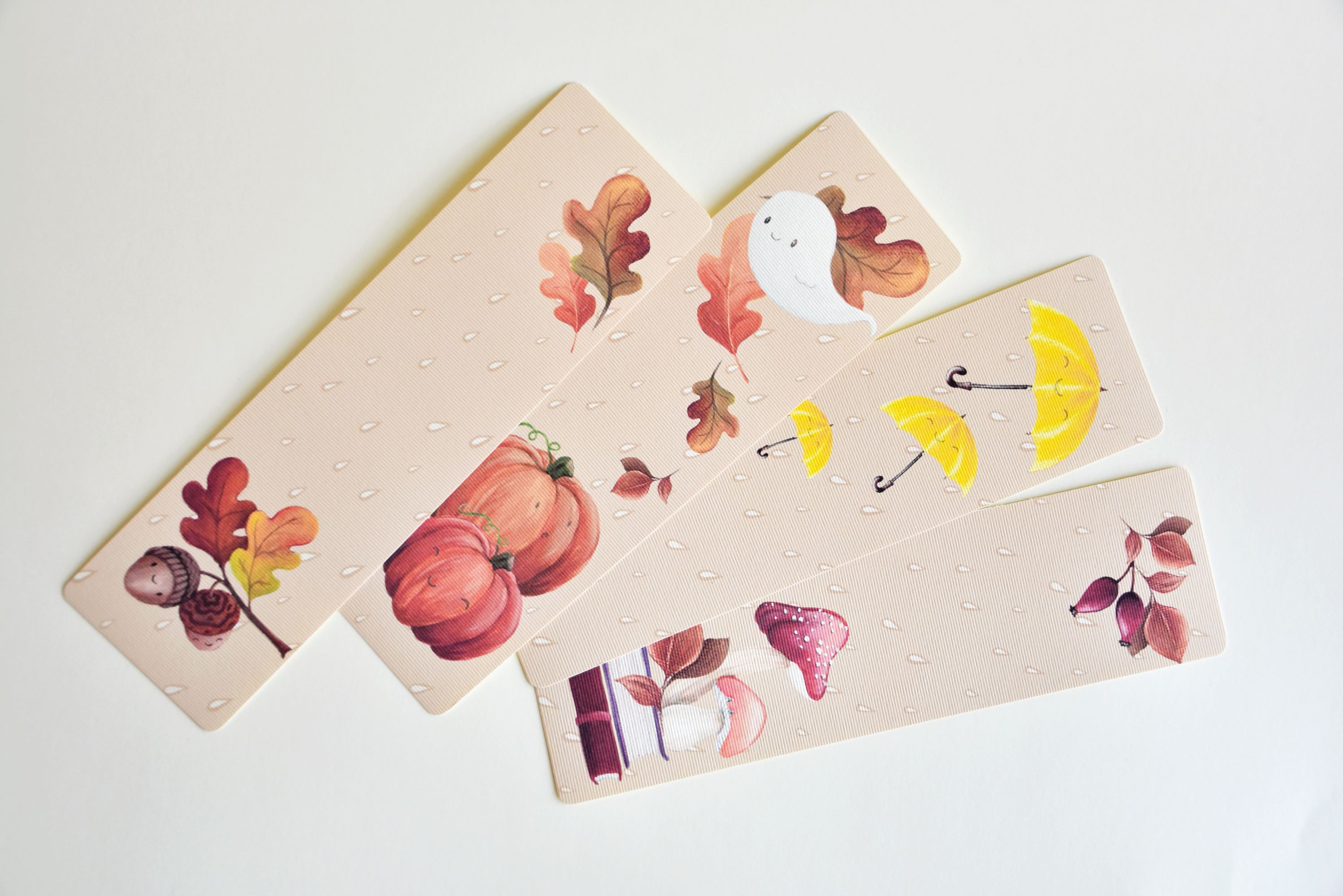 Őszi könyvjelzők 1.