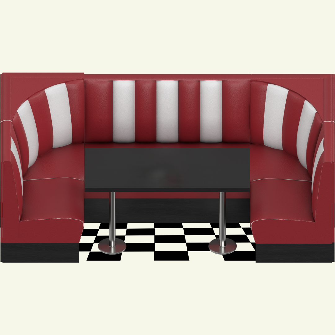 Diner booth