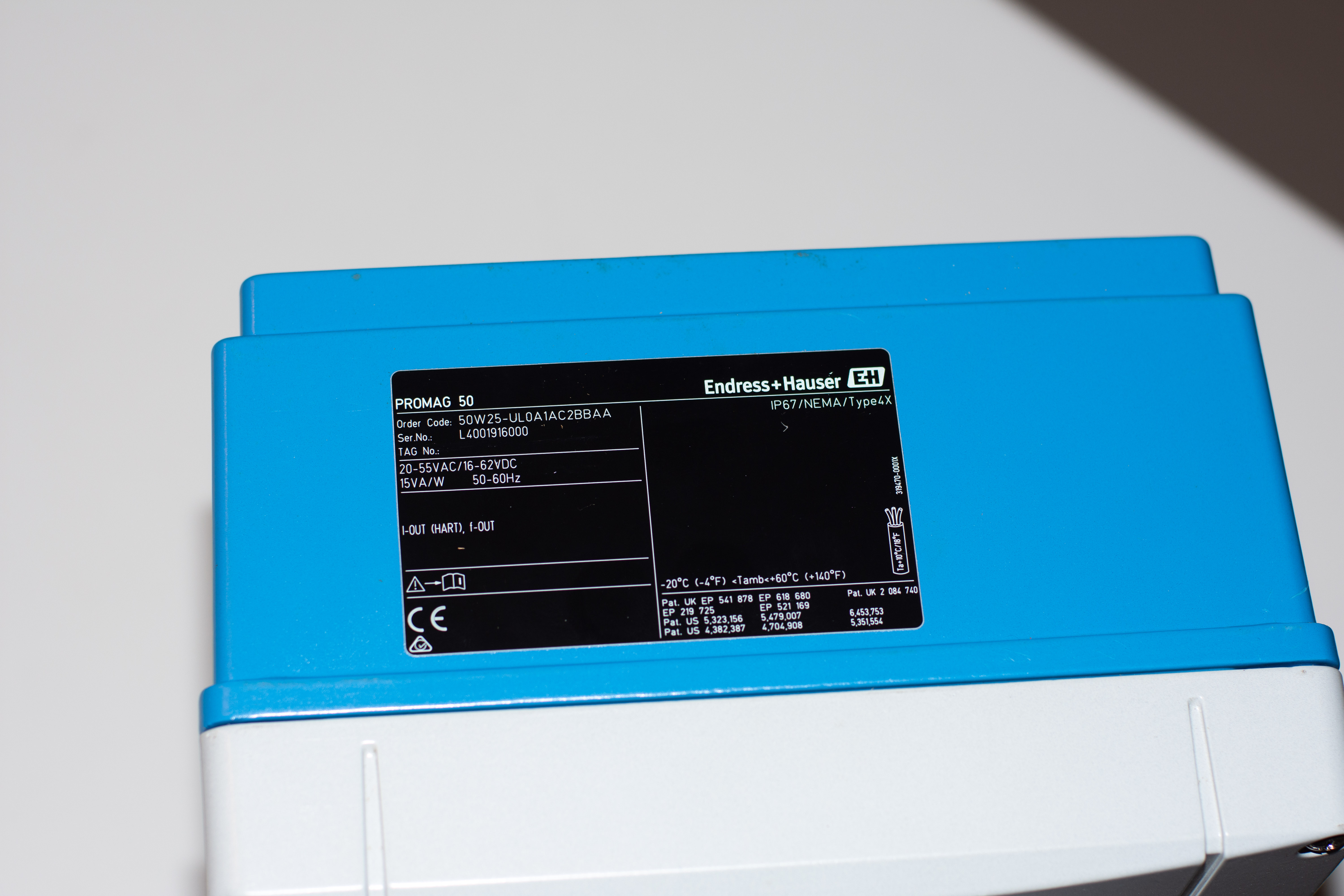 Endress Hauser Promag 50 50W25-UL0A1AC2BB Flow transmitter HART 1-year warranty